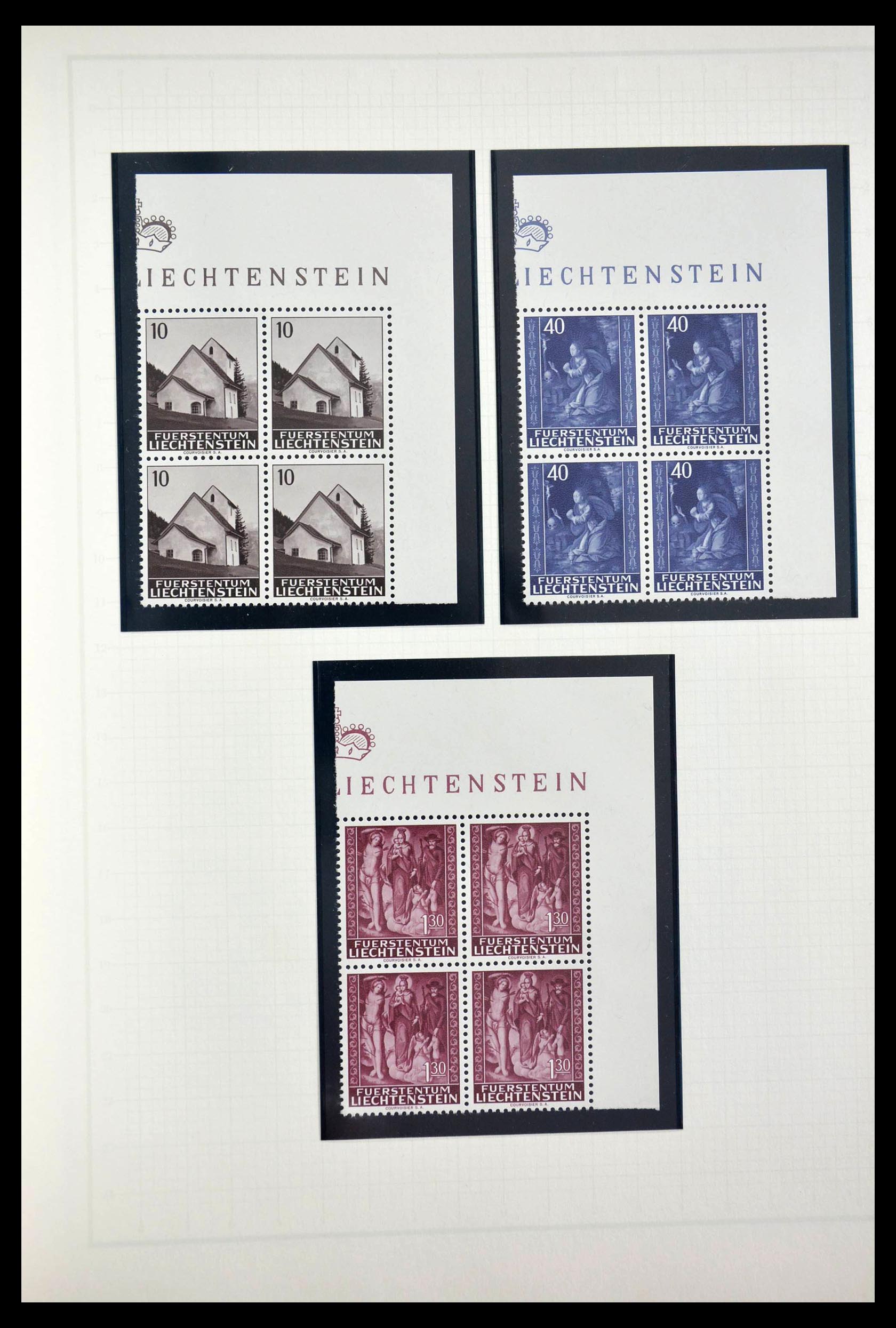 28810 062 - 28810 Liechtenstein 1939-1981 kleinbogen.