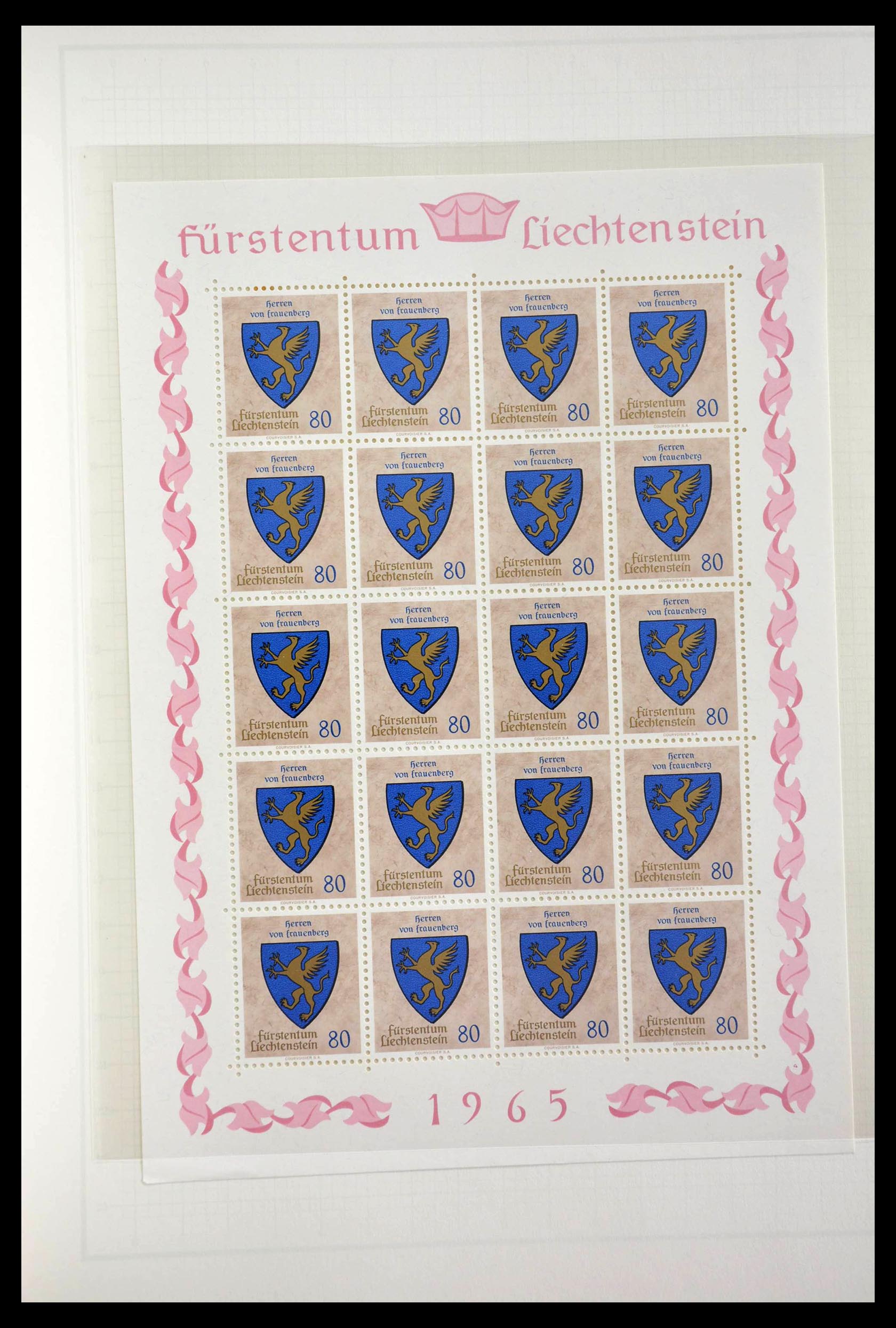 28810 069 - 28810 Liechtenstein 1939-1981 kleinbogen.