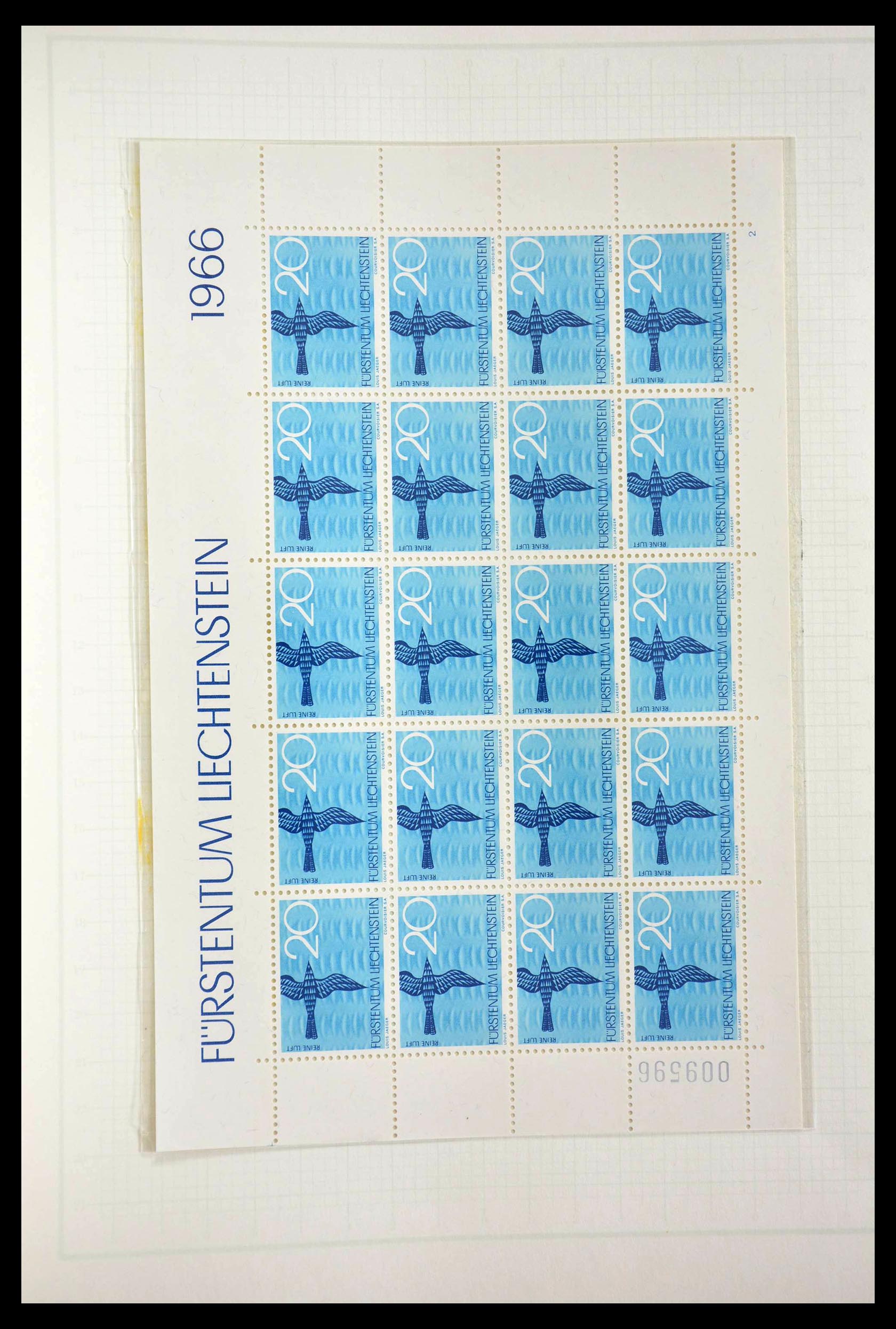 28810 078 - 28810 Liechtenstein 1939-1981 kleinbogen.