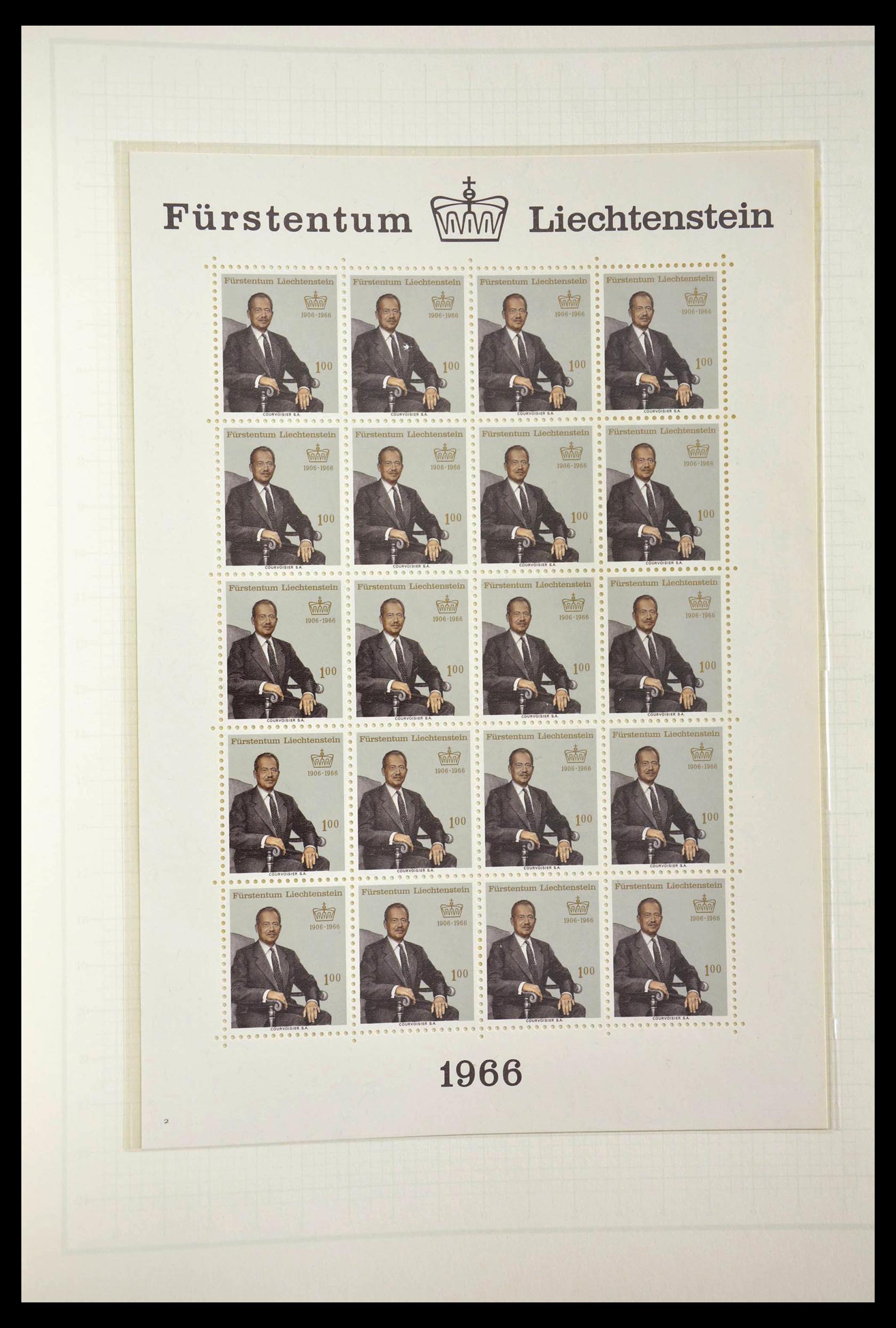28810 083 - 28810 Liechtenstein 1939-1981 kleinbogen.