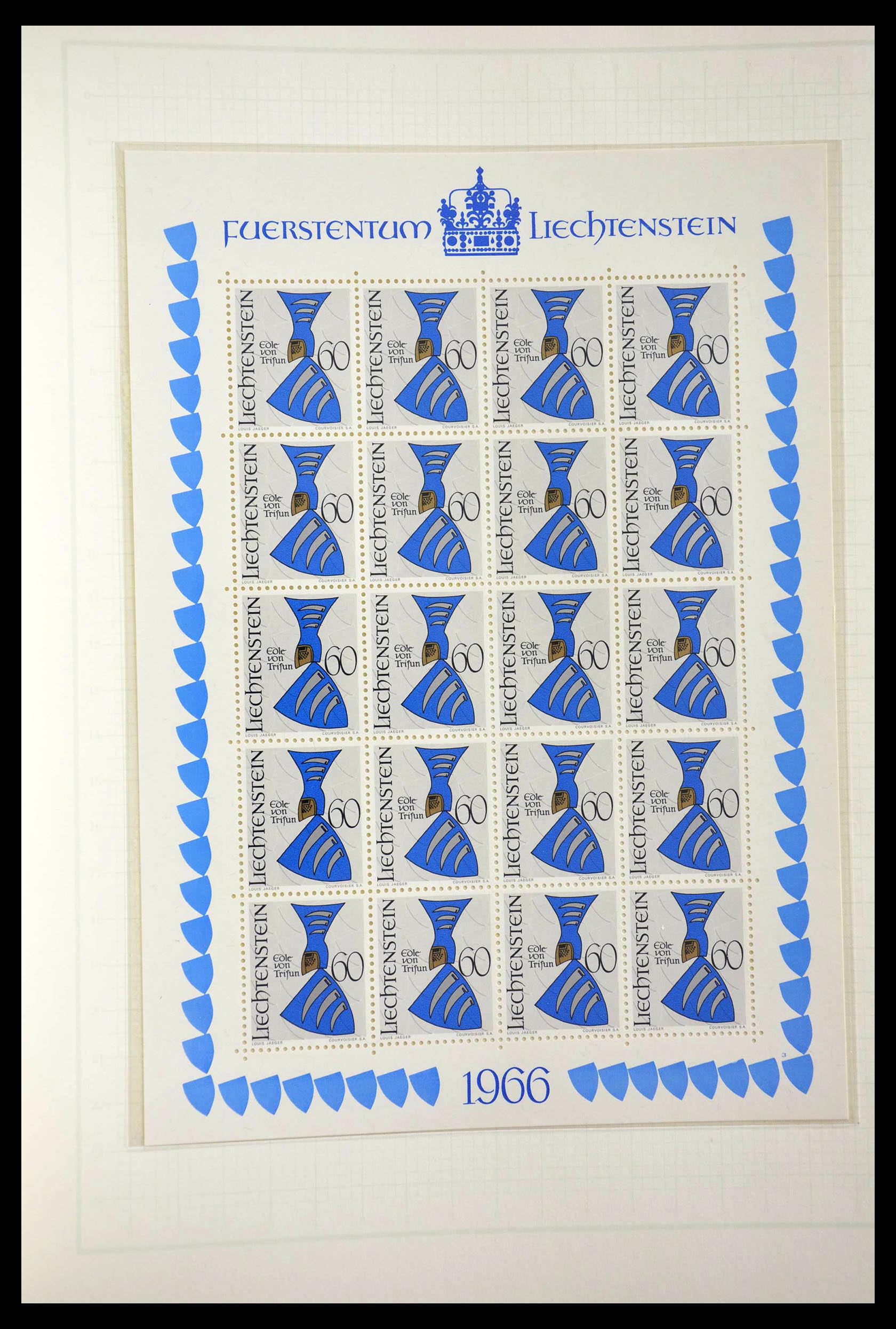 28810 086 - 28810 Liechtenstein 1939-1981 kleinbogen.
