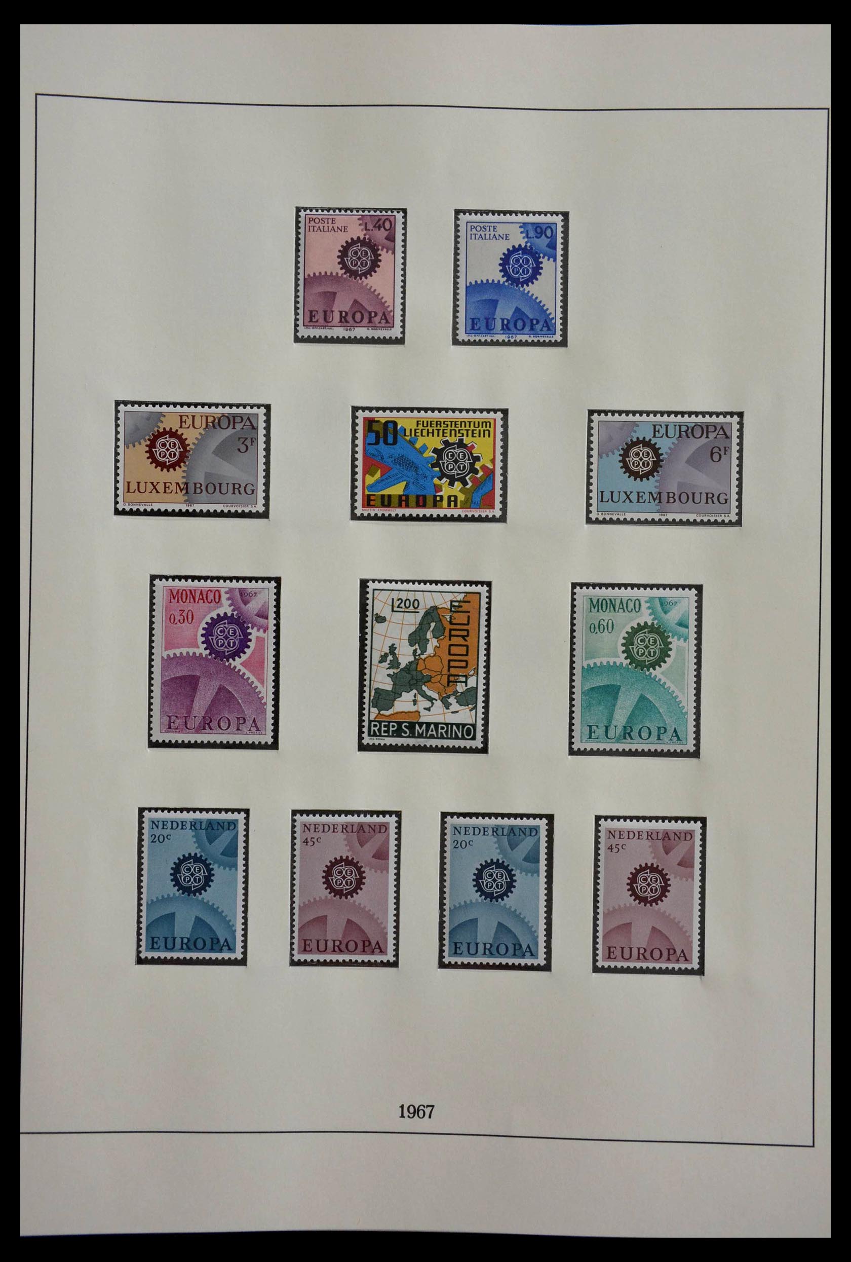 28811 027 - 28811 Verenigd Europa 1956-1996.