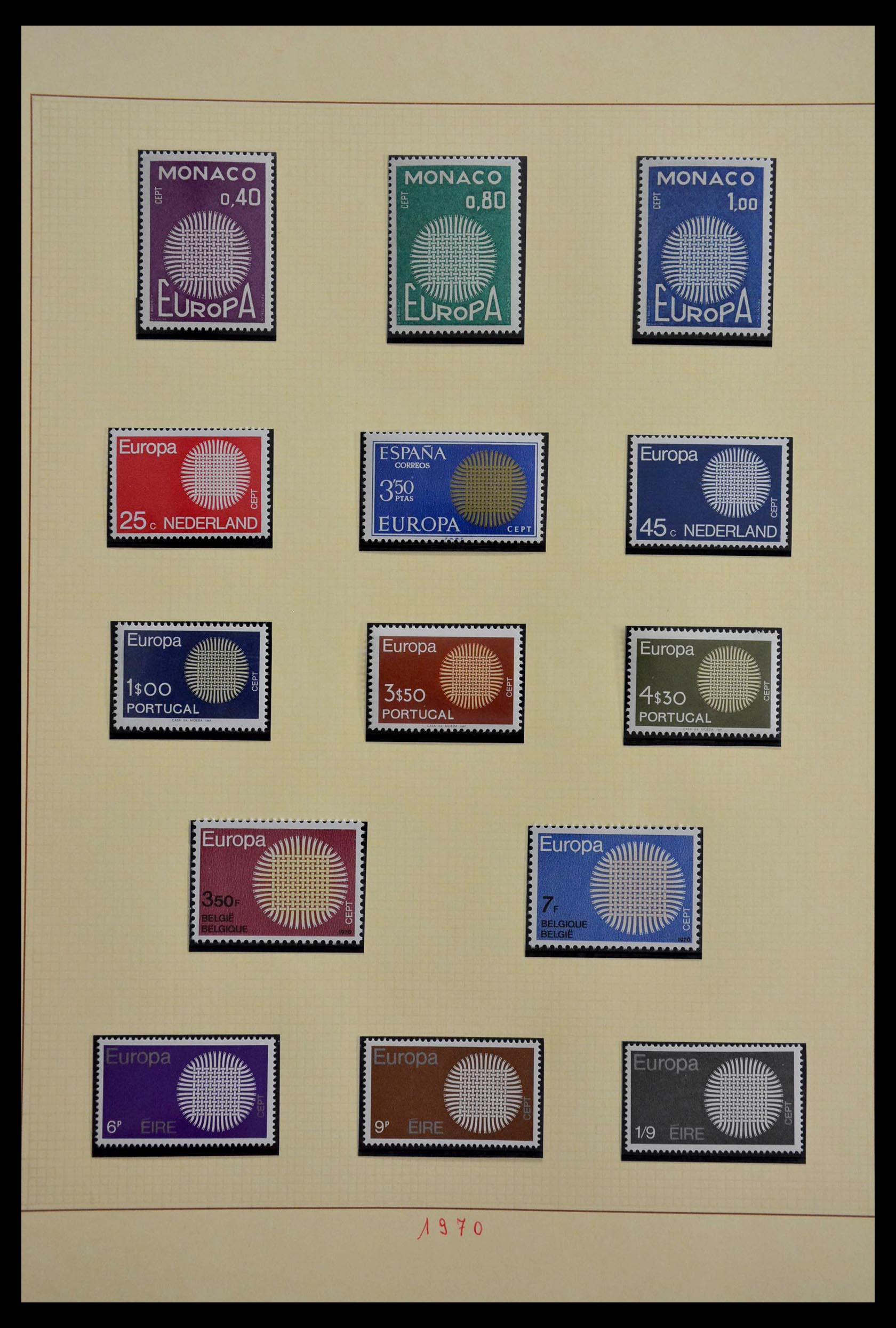 28811 036 - 28811 Verenigd Europa 1956-1996.