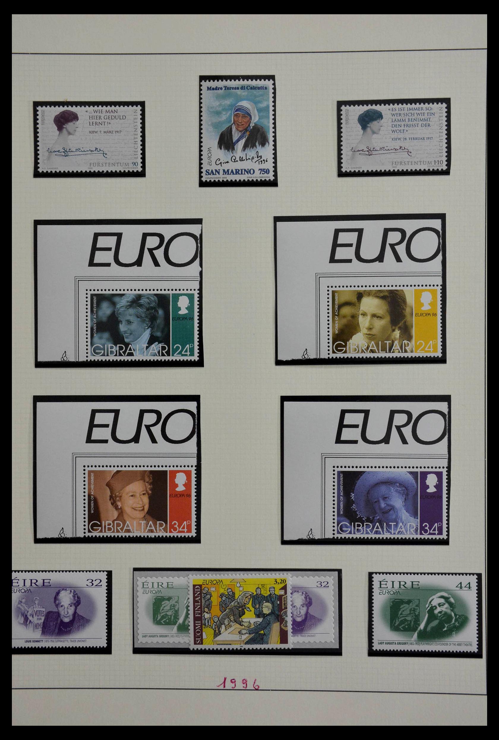 28811 212 - 28811 United Europe 1956-1996.