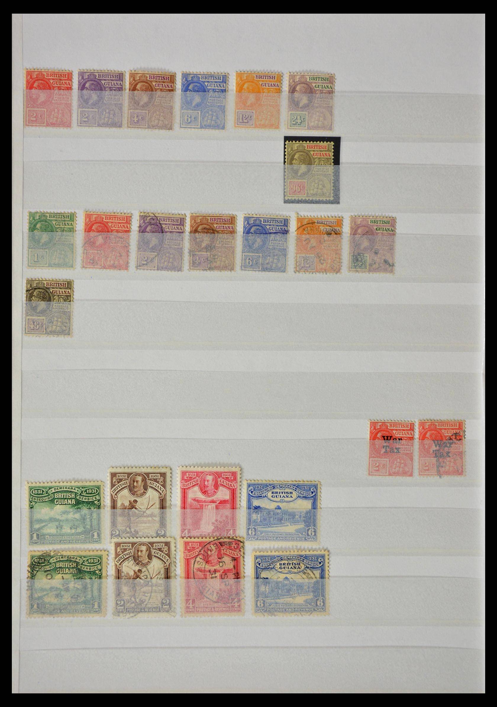 28814 008 - 28814 British Guiana 1853-1965.