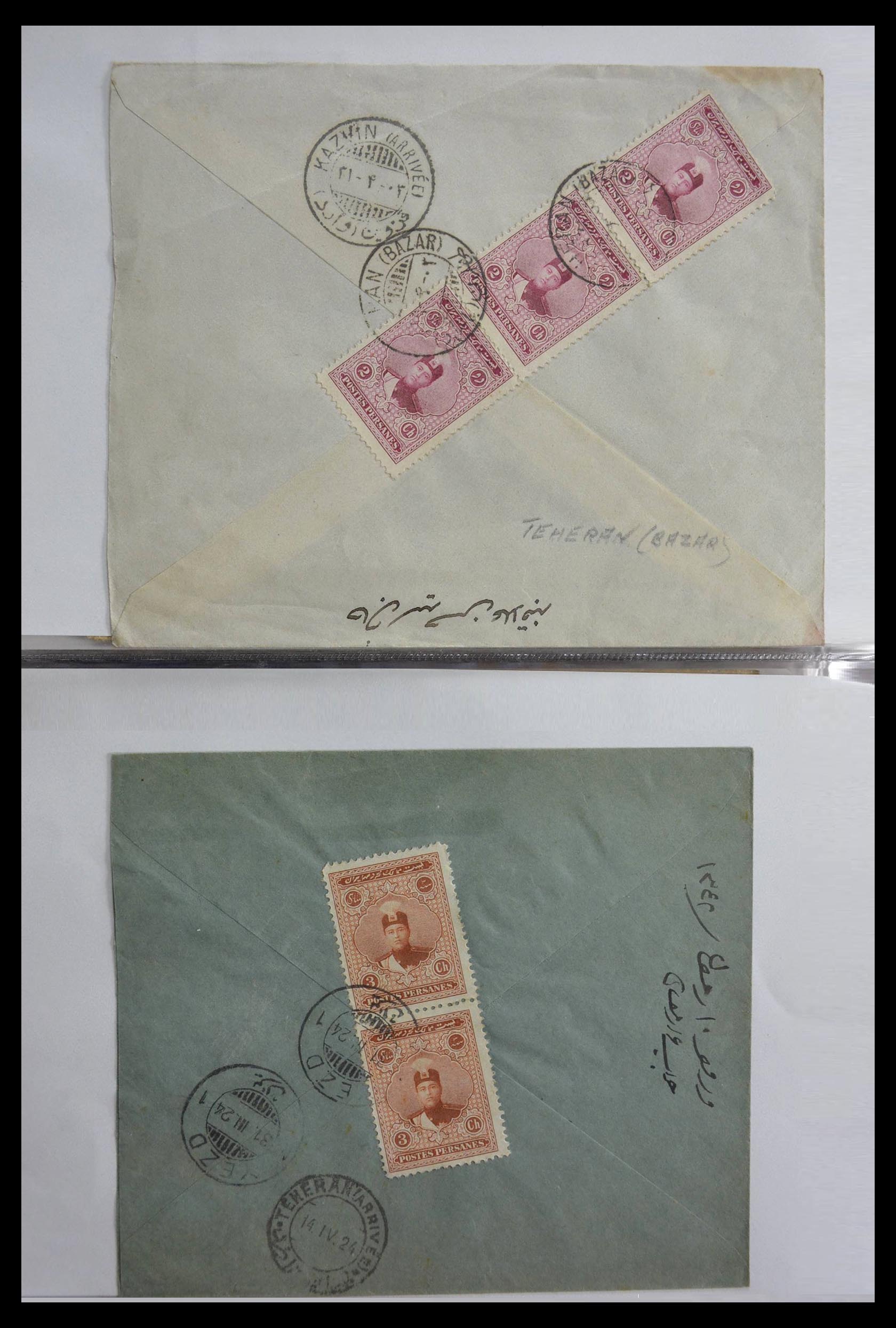 28830 020 - 28830 Perzie brieven 1910-1930.