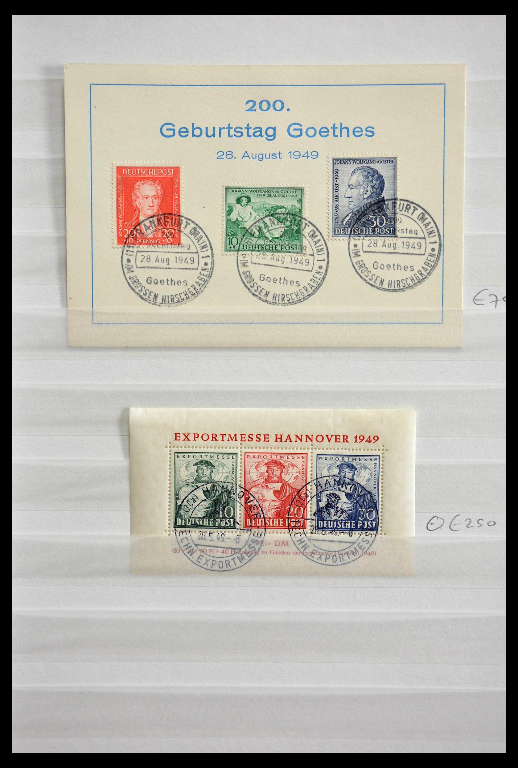 28838 001 - 28838 Germany 1948-1949.