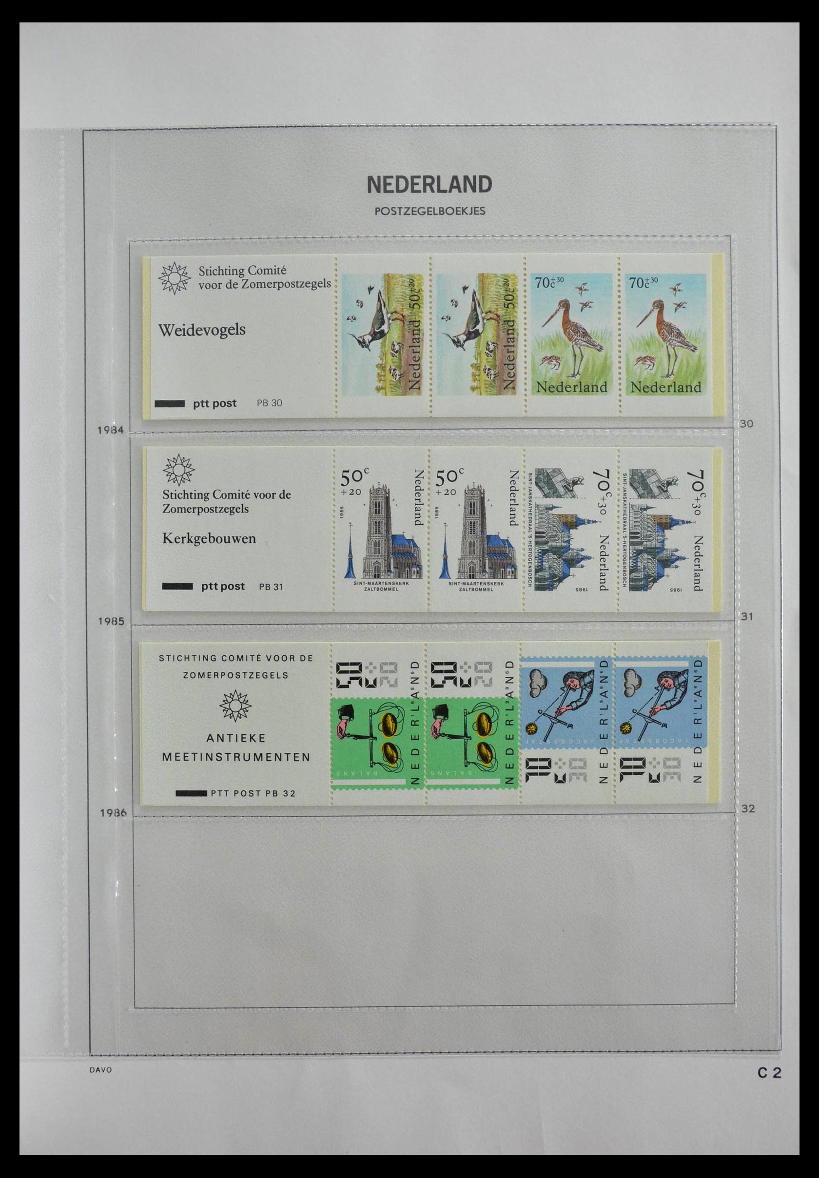 28853 023 - 28853 Netherlands stampbooklets 1964-2005.
