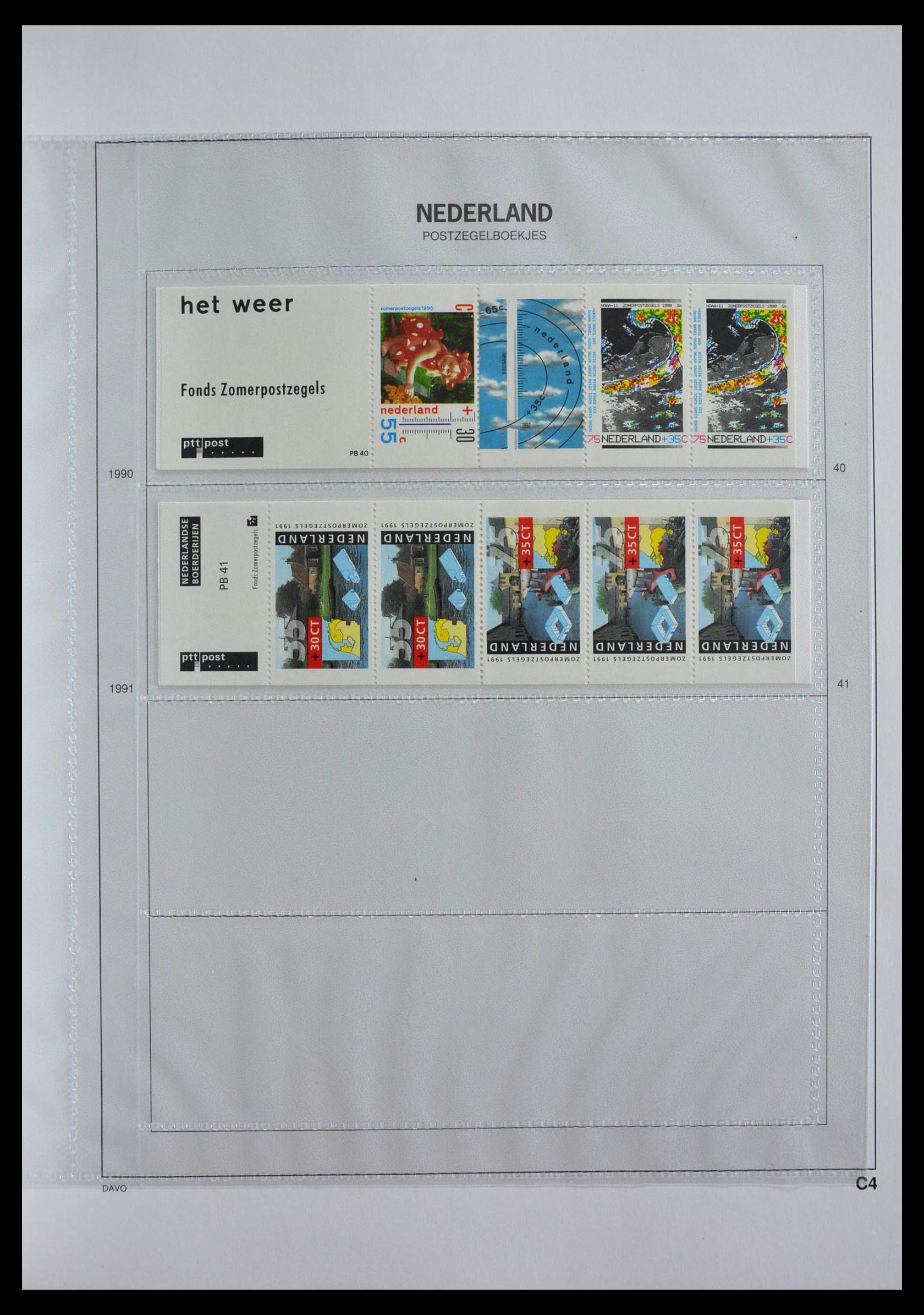 28853 025 - 28853 Netherlands stampbooklets 1964-2005.