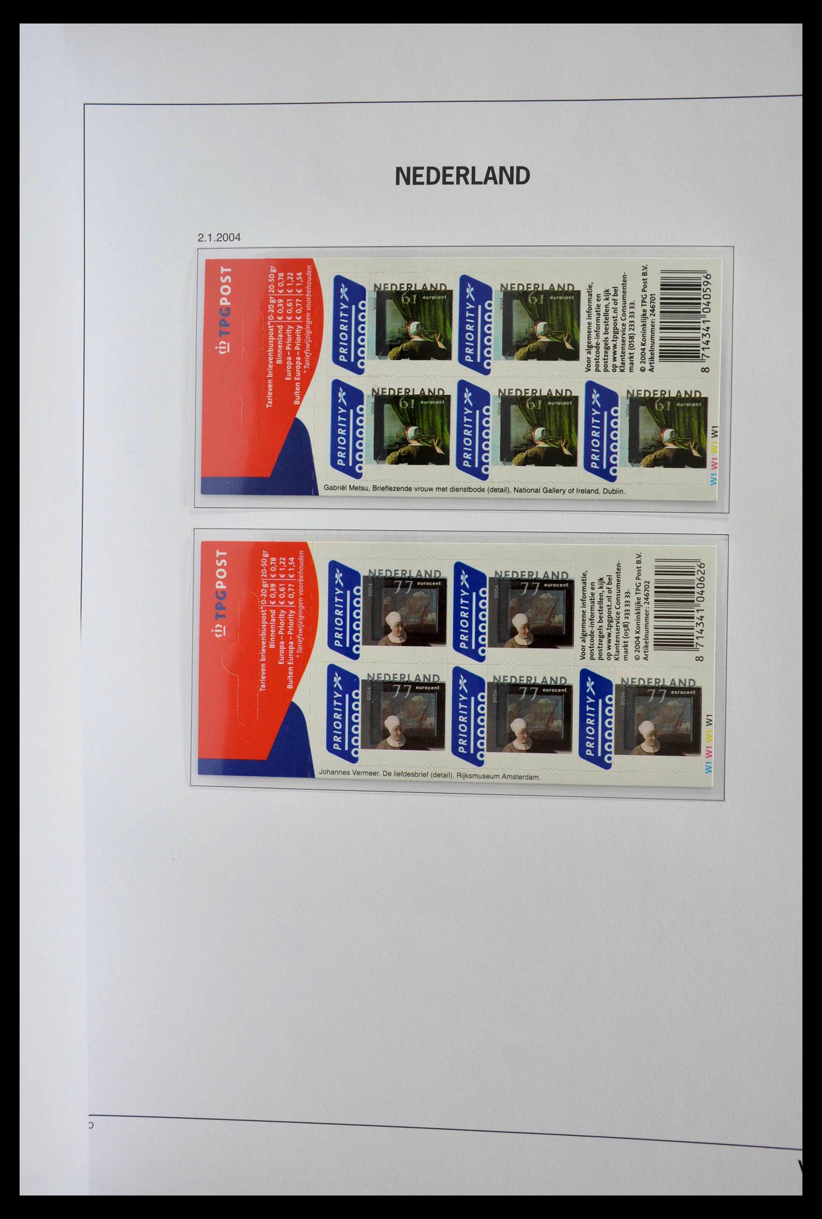 28853 044 - 28853 Netherlands stampbooklets 1964-2005.