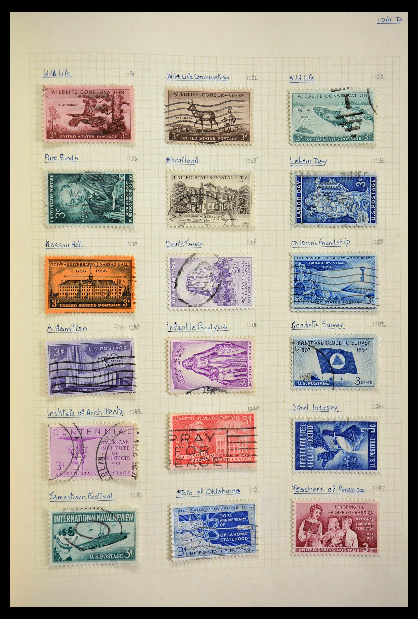 28869 110 - 28869 USA 1851-1960.