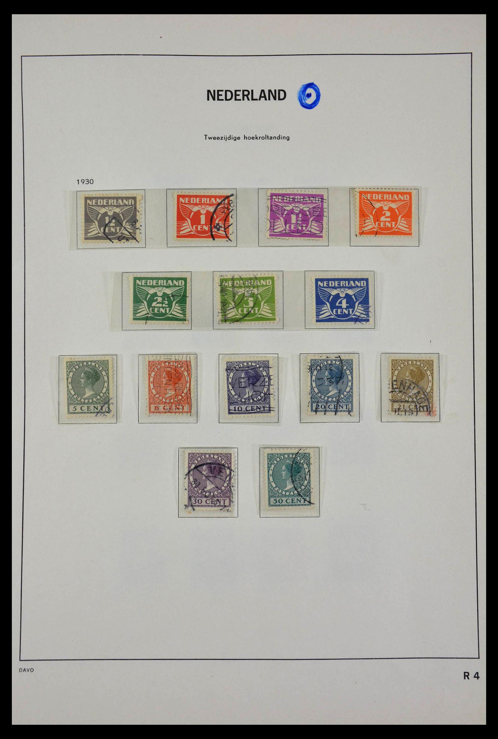 28873 004 - 28873 Nederland roltanding 1925-1933.