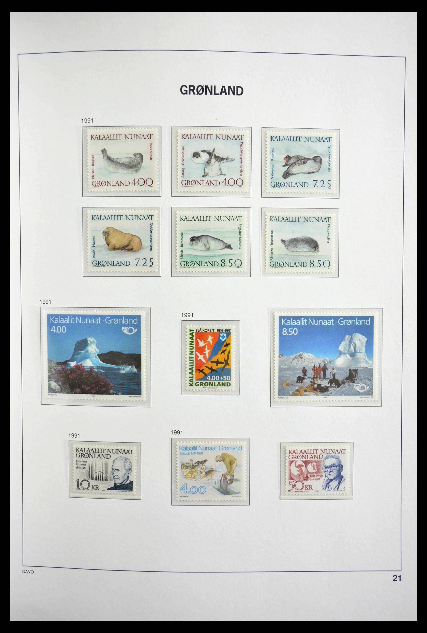 28880 021 - 28880 Groenland 1938-1994.