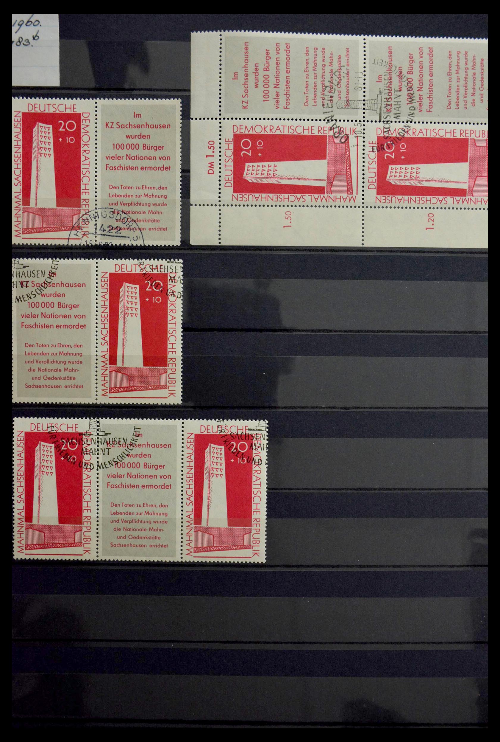 28885 004 - 28885 DDR kleinbogen 1959-1990.