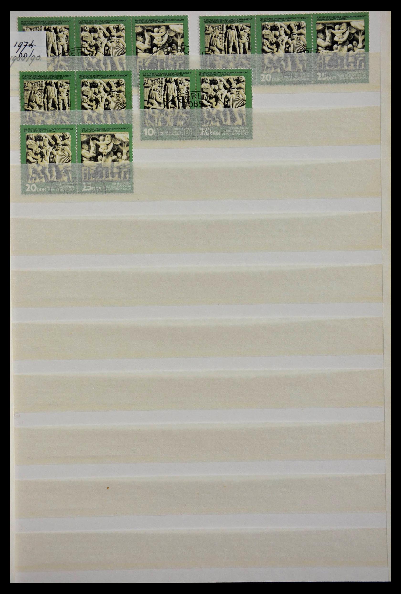 28885 090 - 28885 DDR kleinbogen 1959-1990.