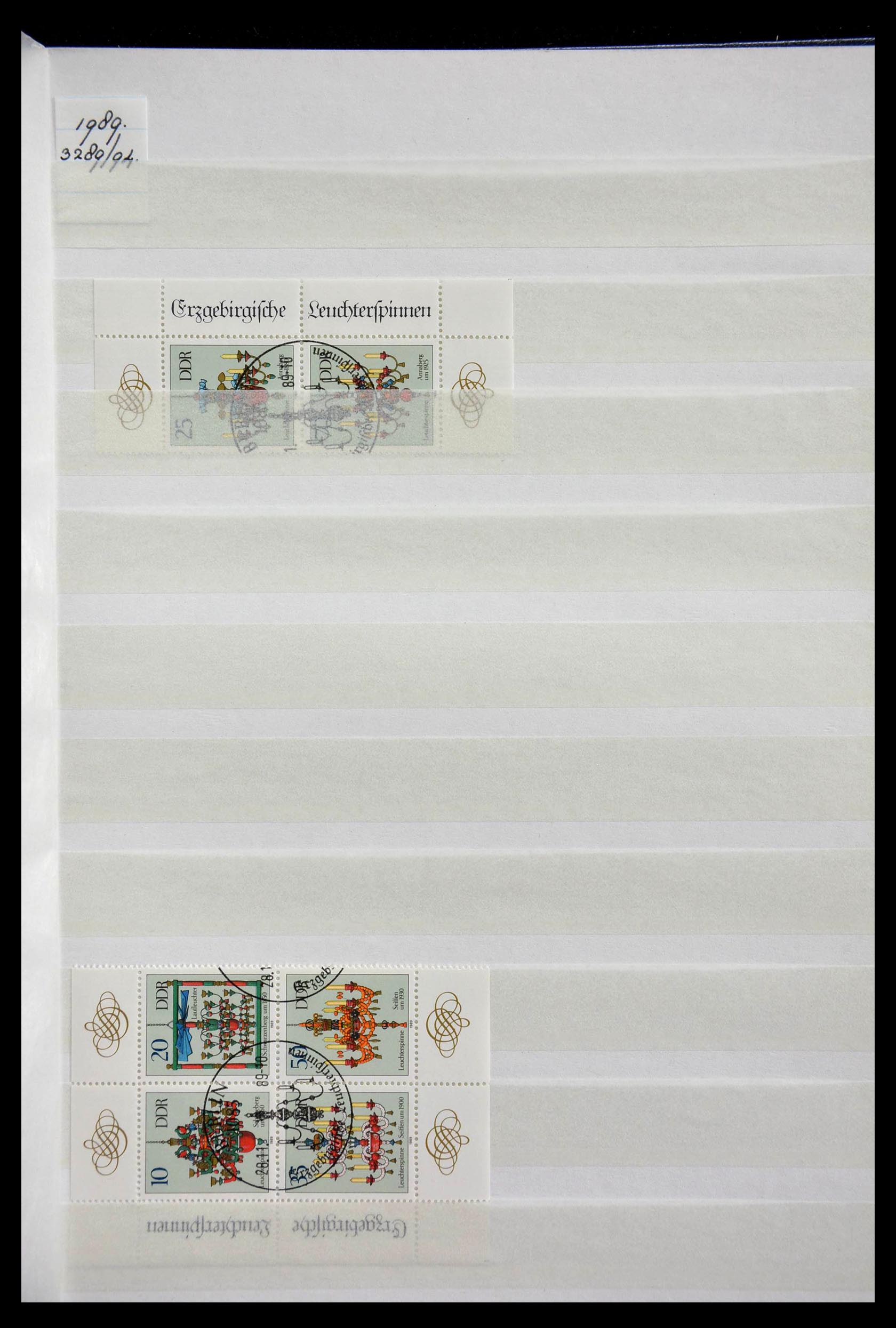 28885 308 - 28885 DDR kleinbogen 1959-1990.