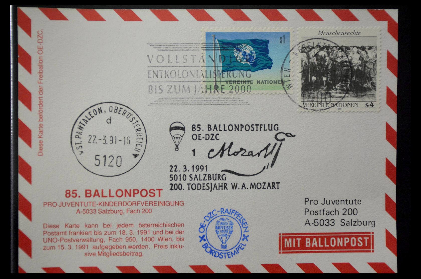 28889 040 - 28889 Balloon post 1927-2001.