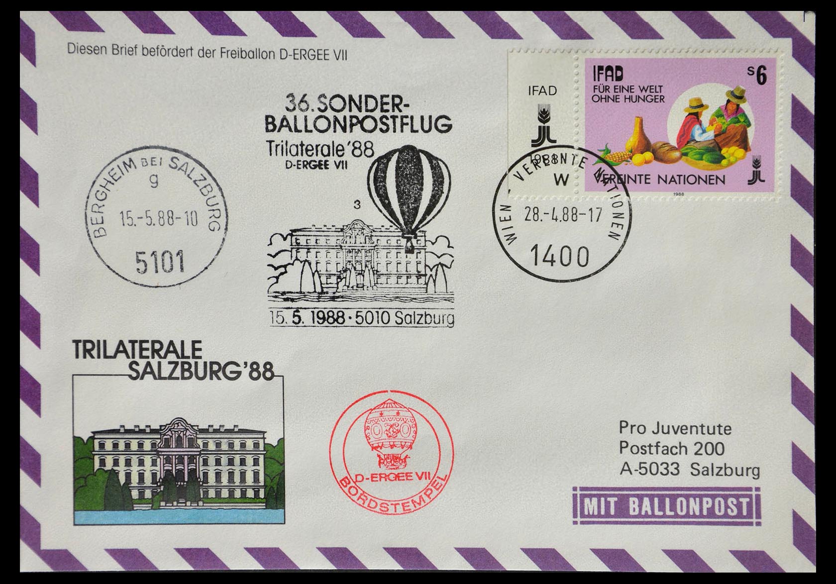 28889 624 - 28889 Balloon post 1927-2001.