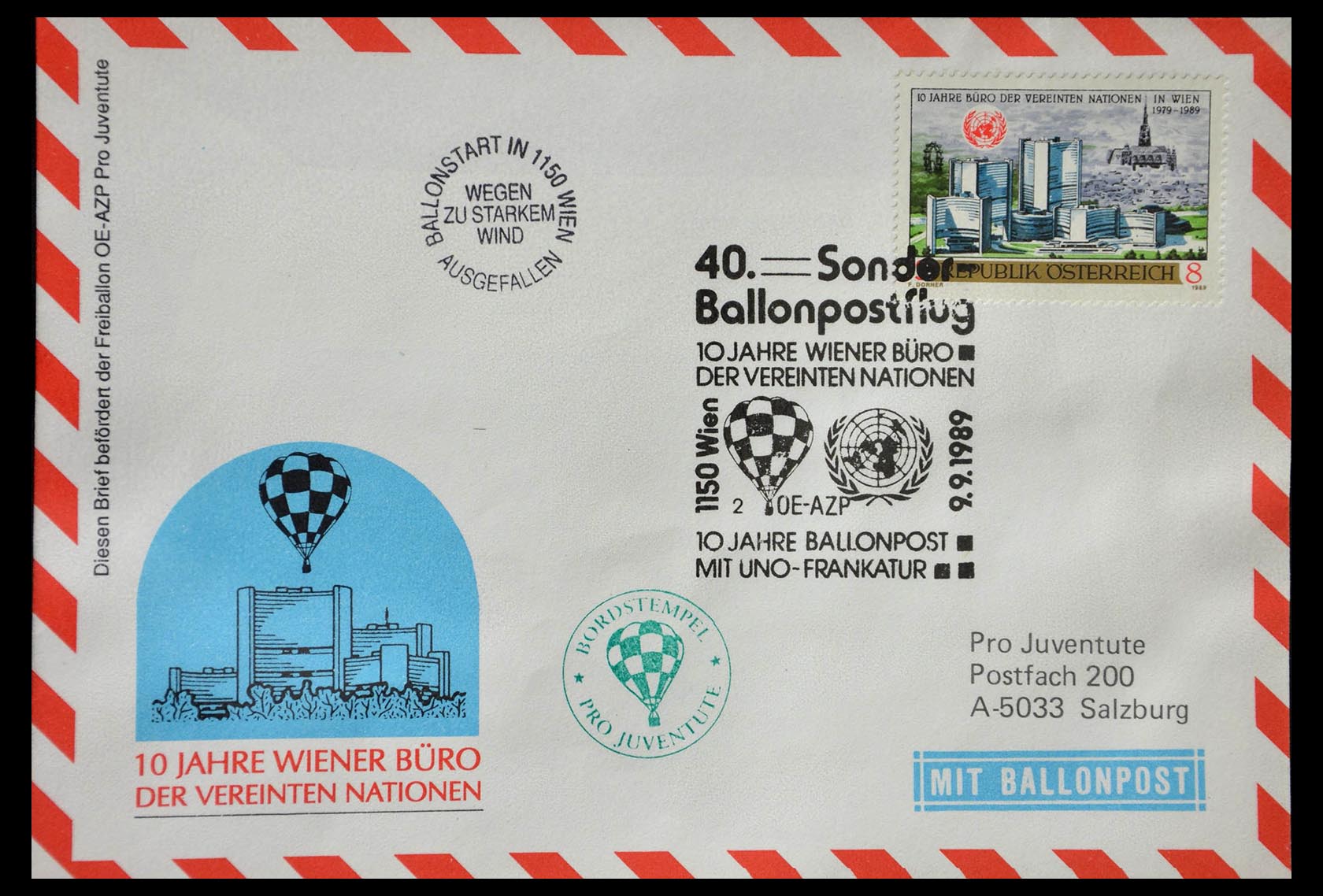 28889 632 - 28889 Balloon post 1927-2001.