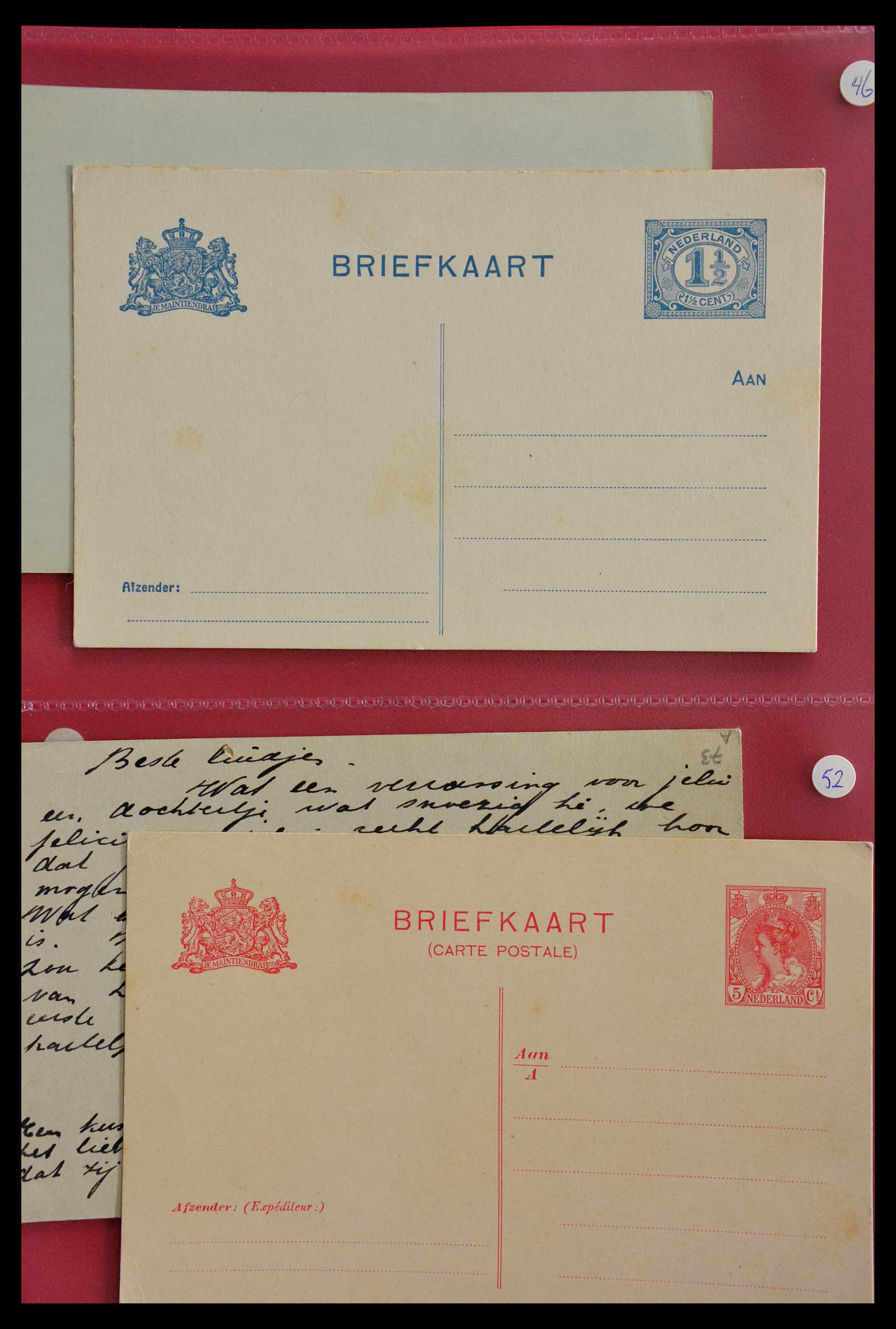 28895 069 - 28895 Nederland postwaardestukken.