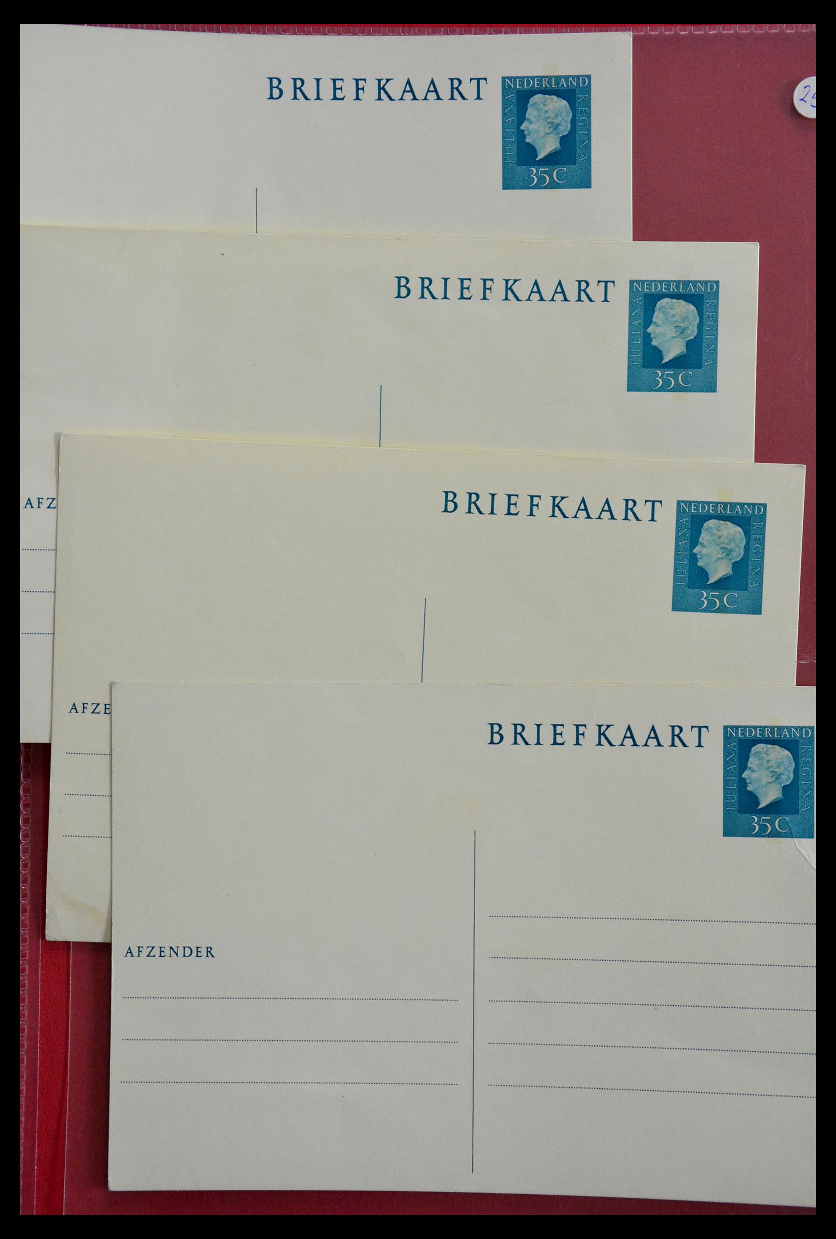 28895 103 - 28895 Nederland postwaardestukken.
