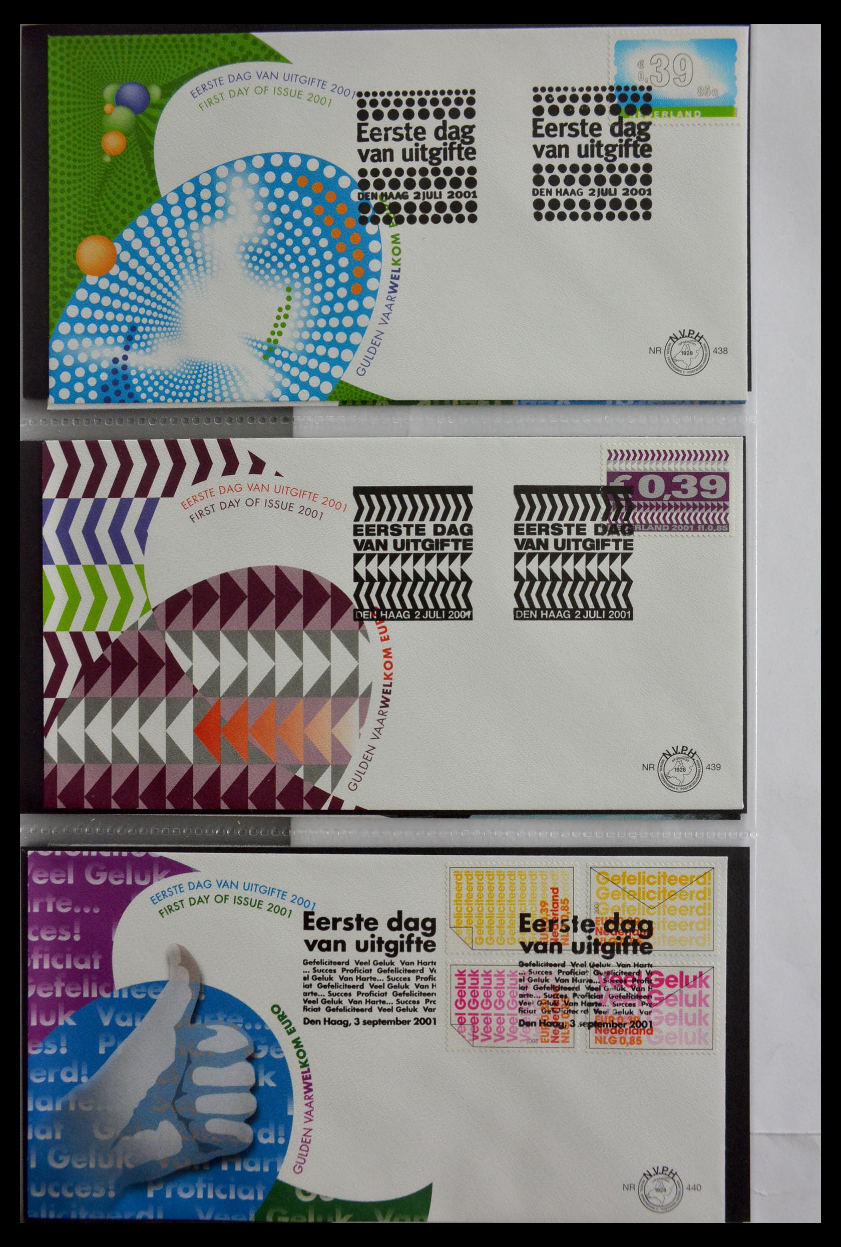 28897 005 - 28897 Netherlands 2001-2013 FDC's.