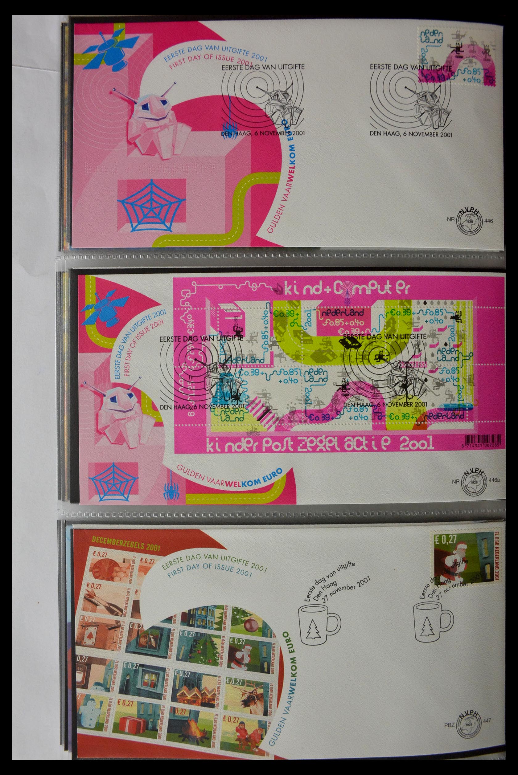 28897 008 - 28897 Netherlands 2001-2013 FDC's.