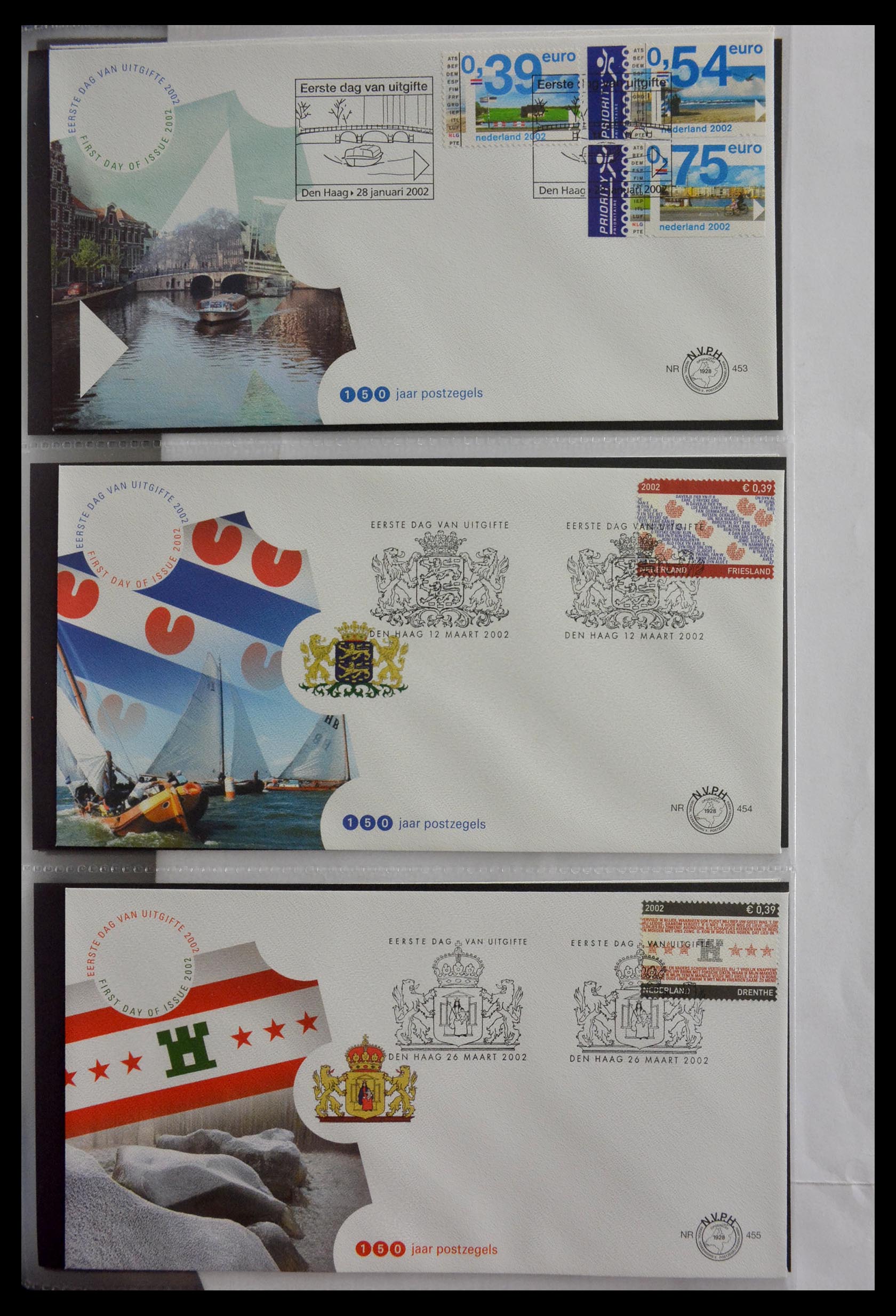 28897 011 - 28897 Netherlands 2001-2013 FDC's.