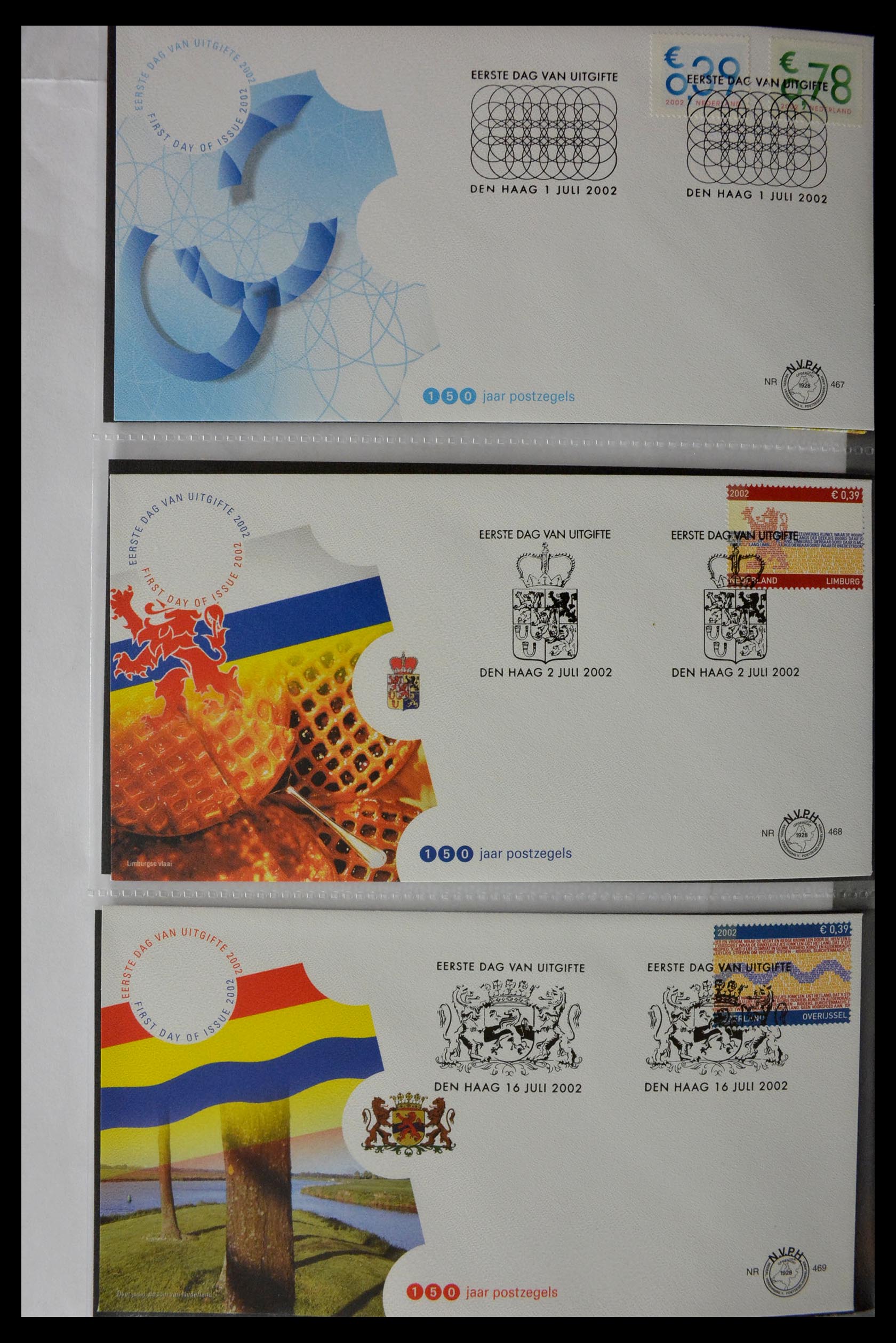 28897 016 - 28897 Netherlands 2001-2013 FDC's.