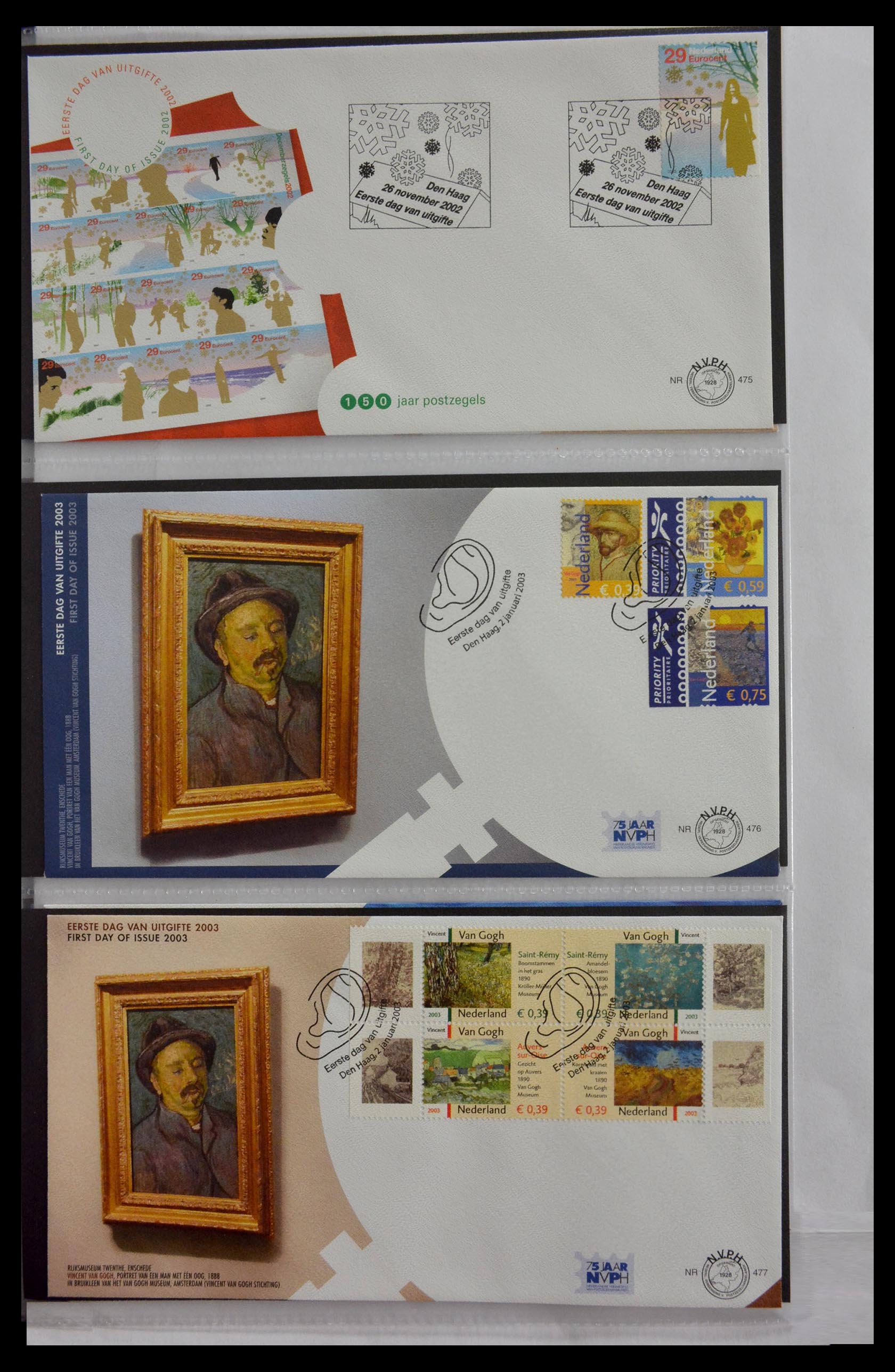 28897 019 - 28897 Netherlands 2001-2013 FDC's.