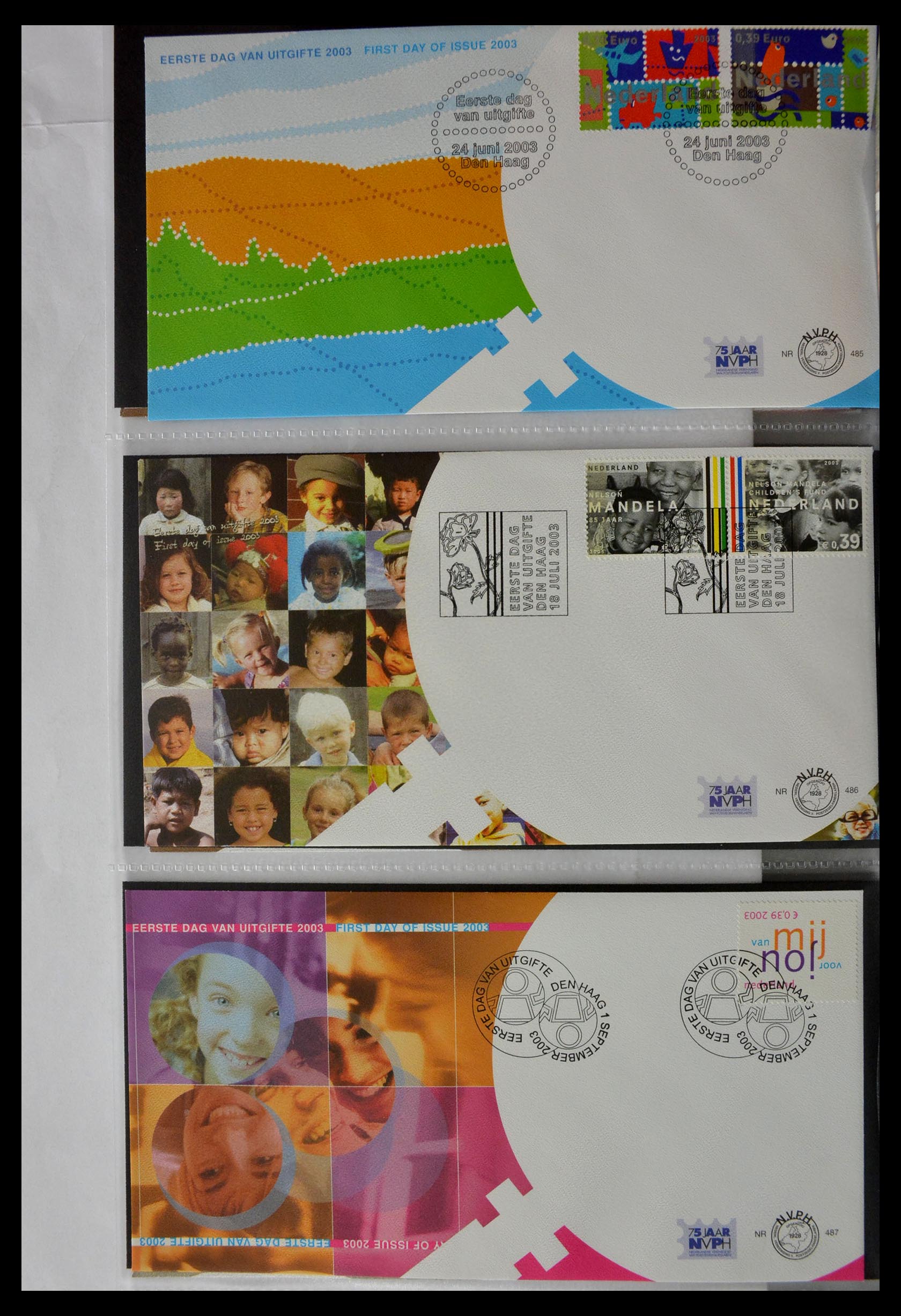 28897 024 - 28897 Netherlands 2001-2013 FDC's.