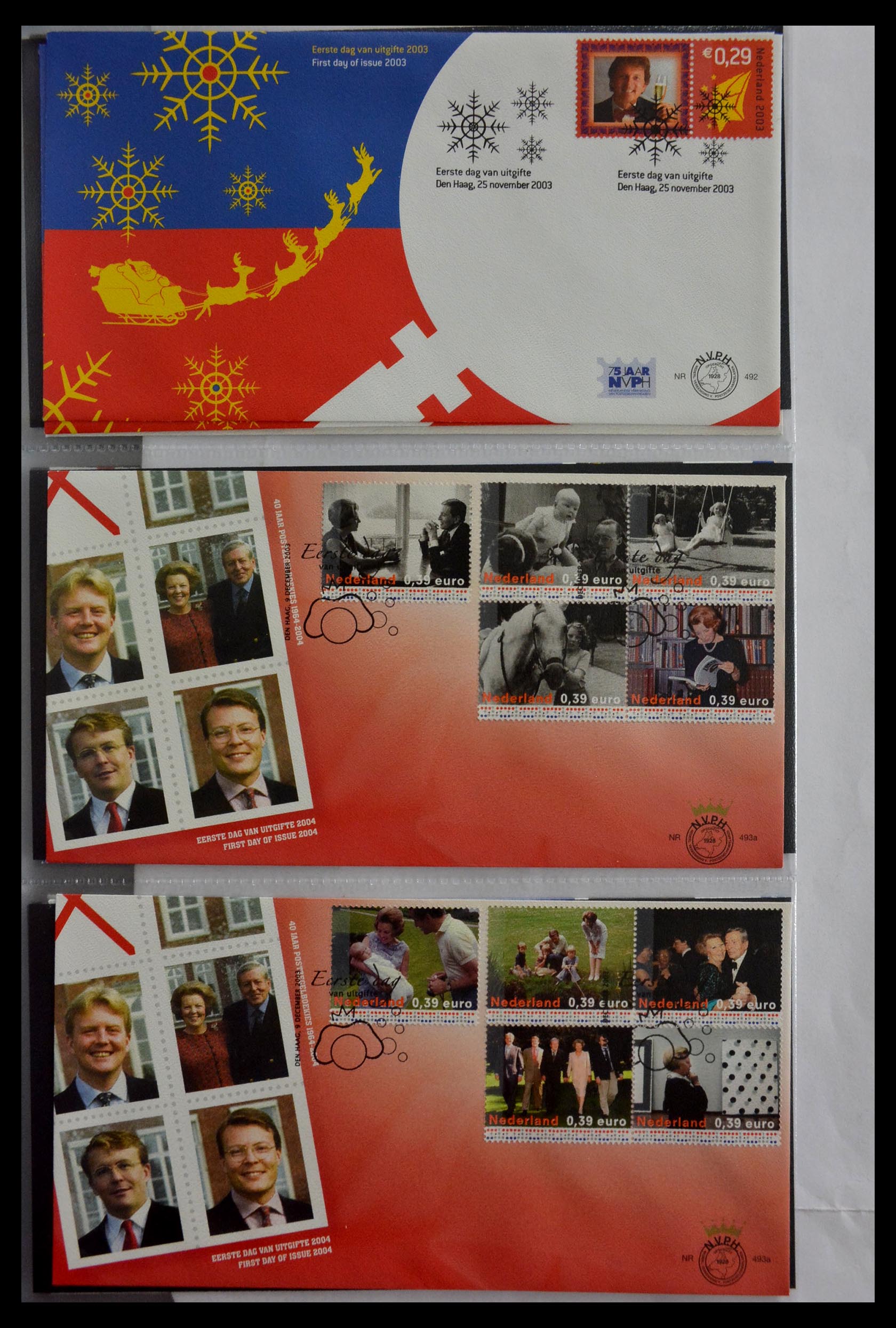 28897 027 - 28897 Netherlands 2001-2013 FDC's.