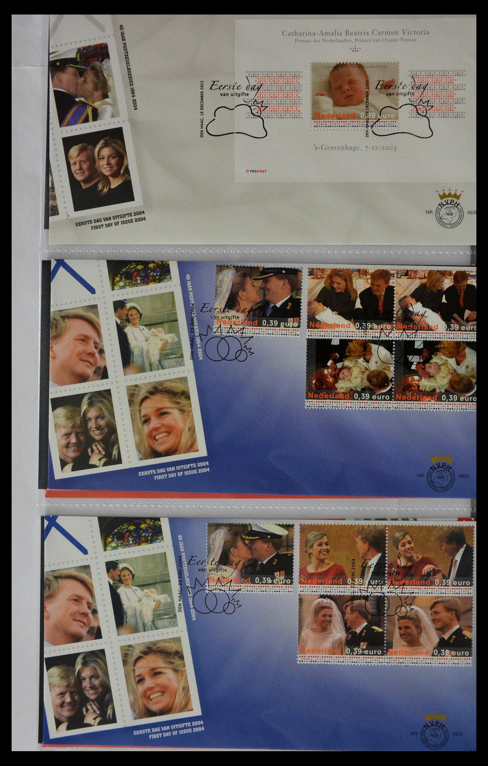 28897 028 - 28897 Netherlands 2001-2013 FDC's.