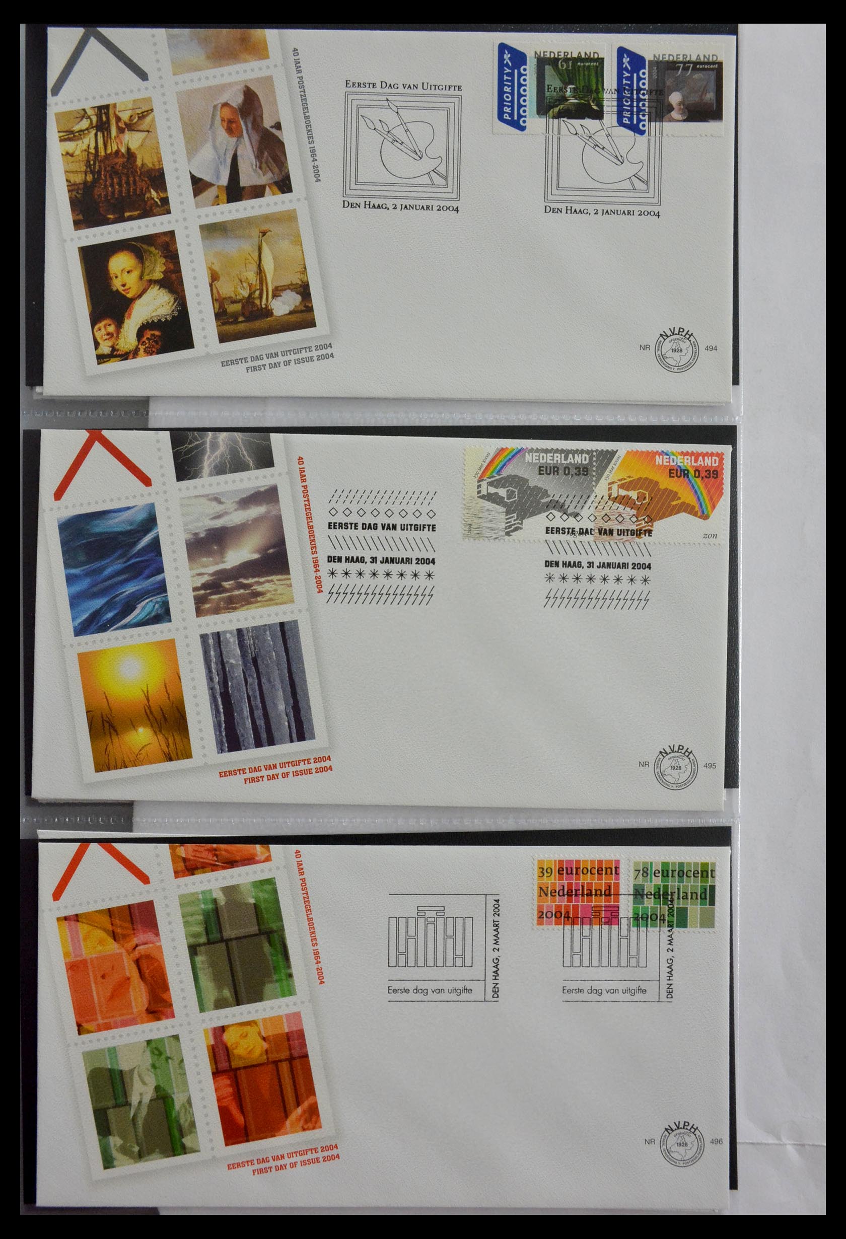 28897 029 - 28897 Netherlands 2001-2013 FDC's.