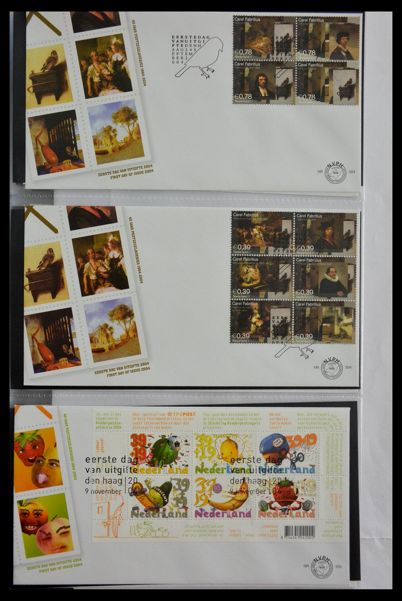 28897 033 - 28897 Netherlands 2001-2013 FDC's.