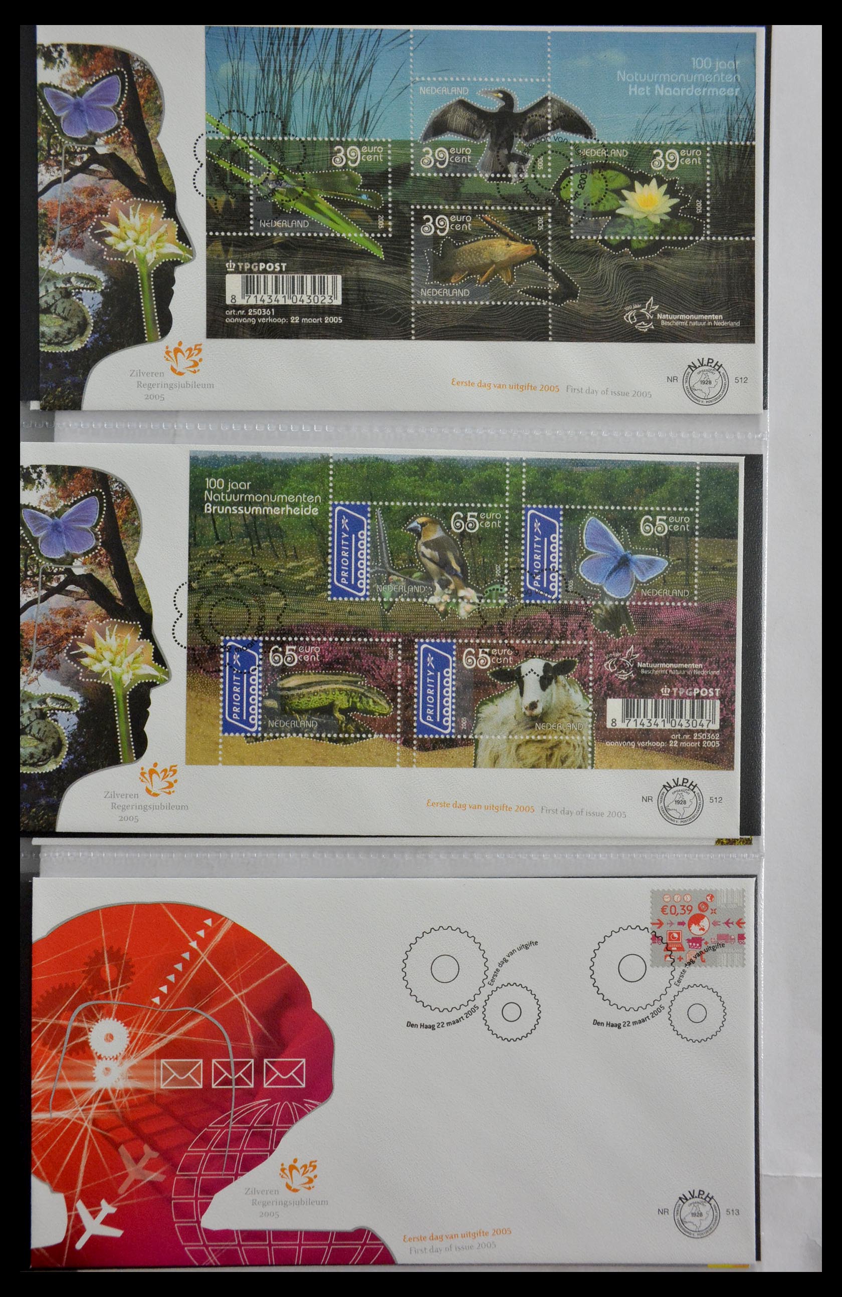 28897 037 - 28897 Netherlands 2001-2013 FDC's.