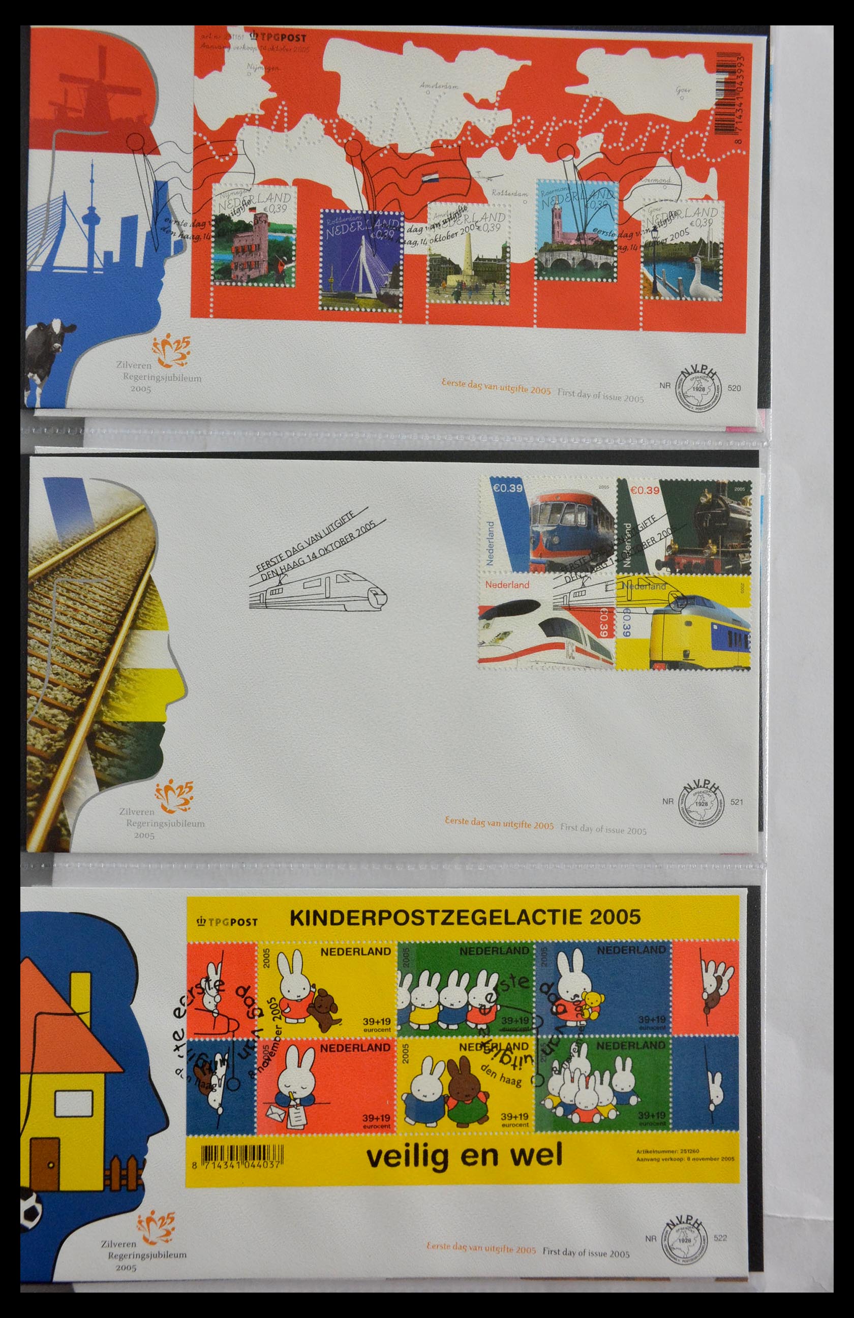 28897 041 - 28897 Netherlands 2001-2013 FDC's.