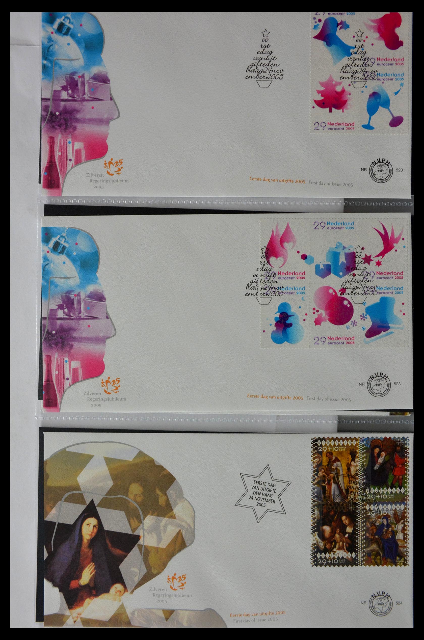 28897 042 - 28897 Netherlands 2001-2013 FDC's.