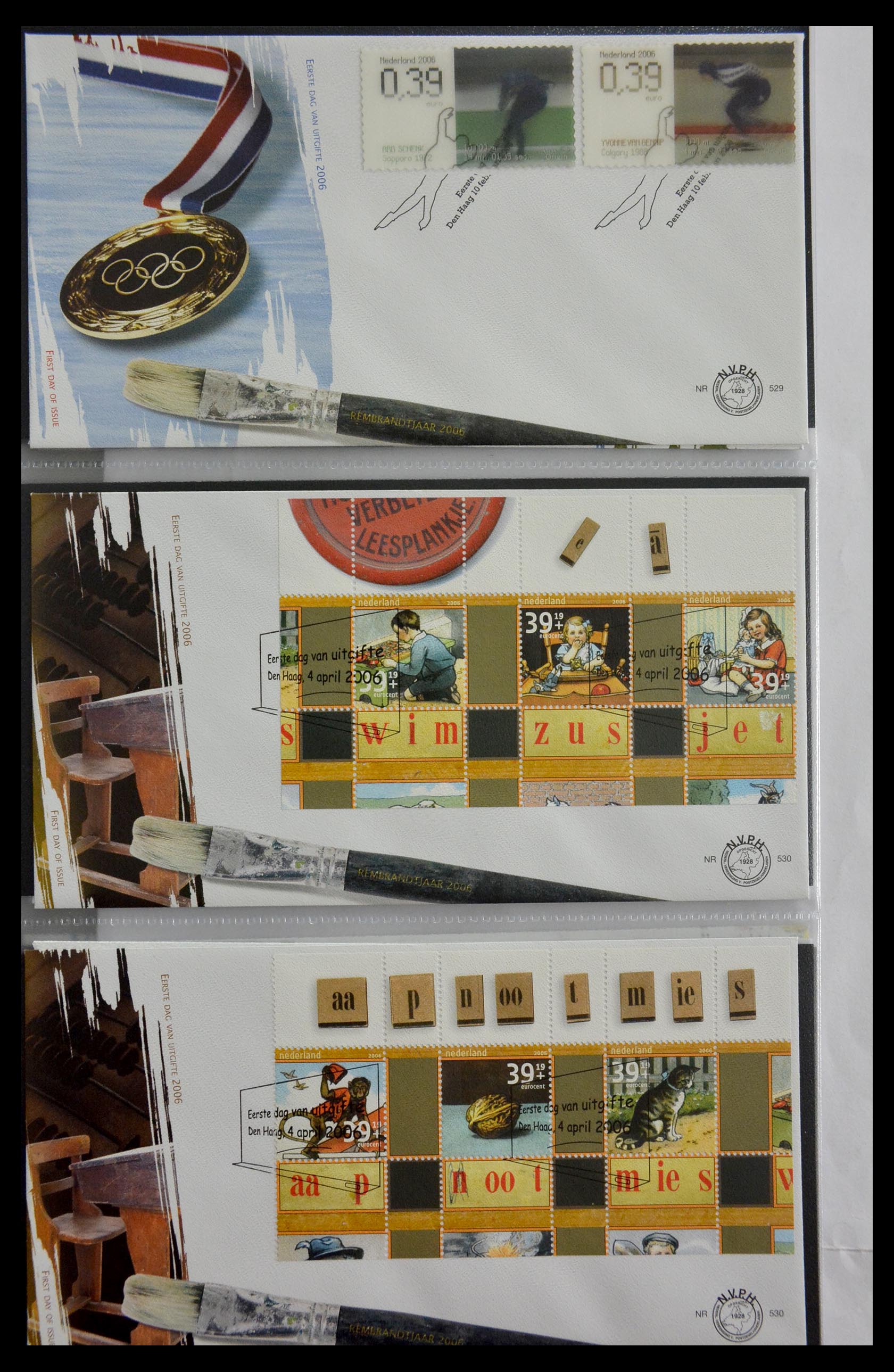 28897 045 - 28897 Netherlands 2001-2013 FDC's.
