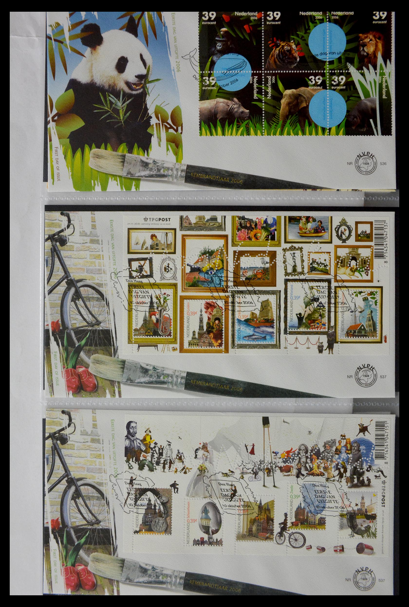 28897 048 - 28897 Netherlands 2001-2013 FDC's.