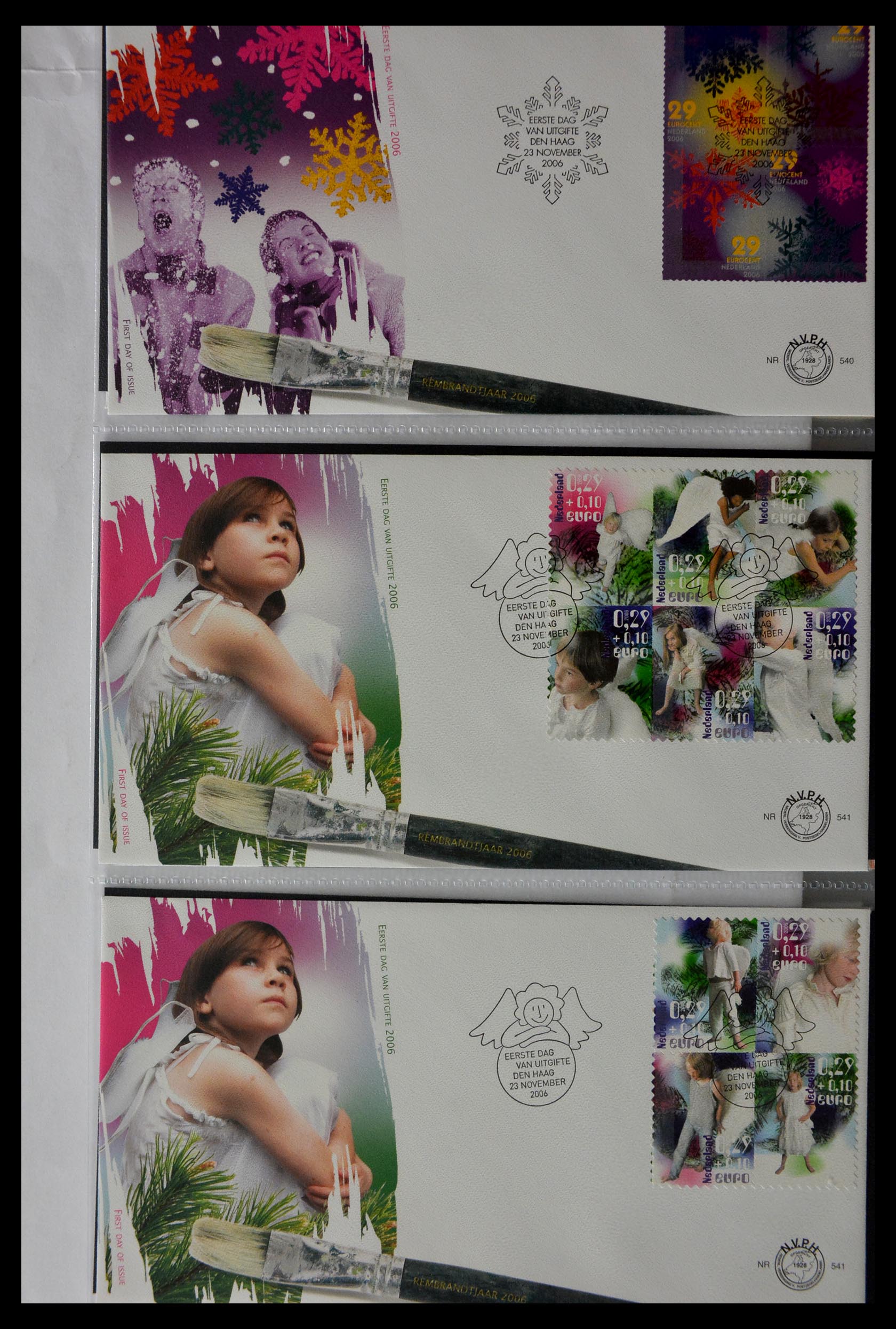 28897 050 - 28897 Netherlands 2001-2013 FDC's.