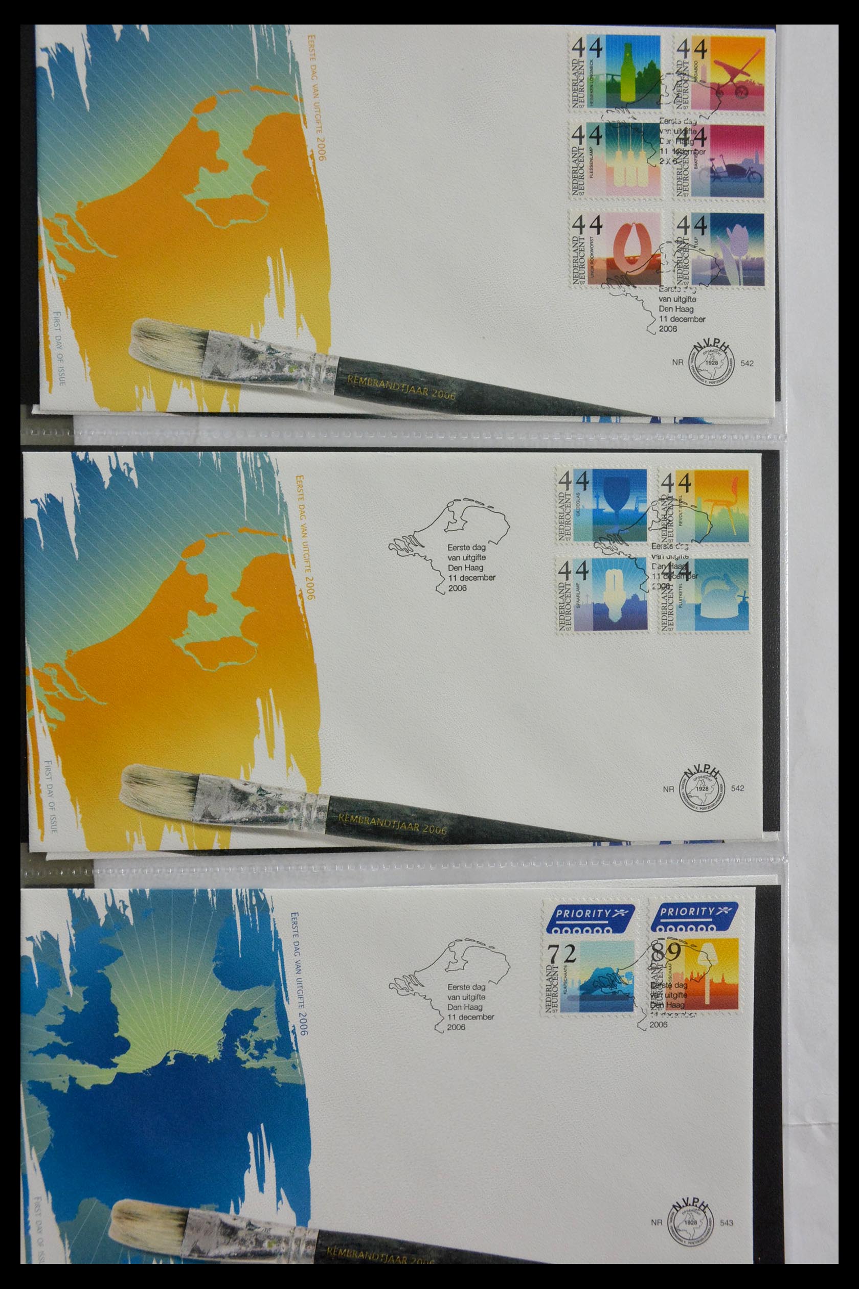 28897 051 - 28897 Netherlands 2001-2013 FDC's.