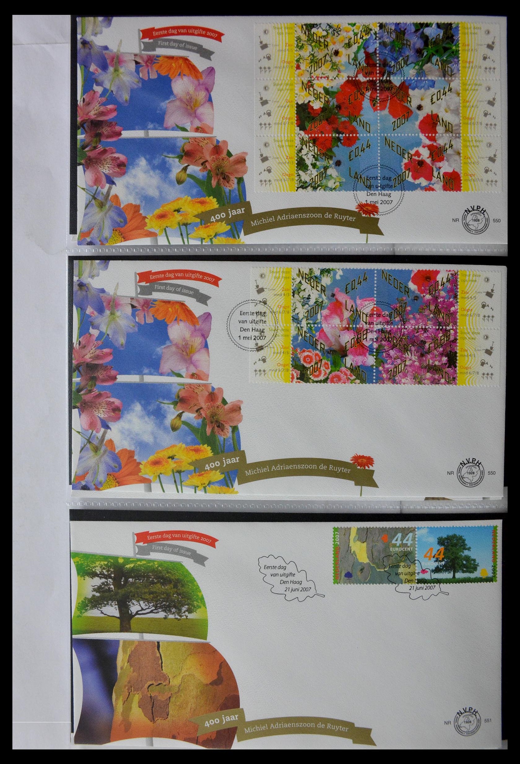 28897 055 - 28897 Netherlands 2001-2013 FDC's.