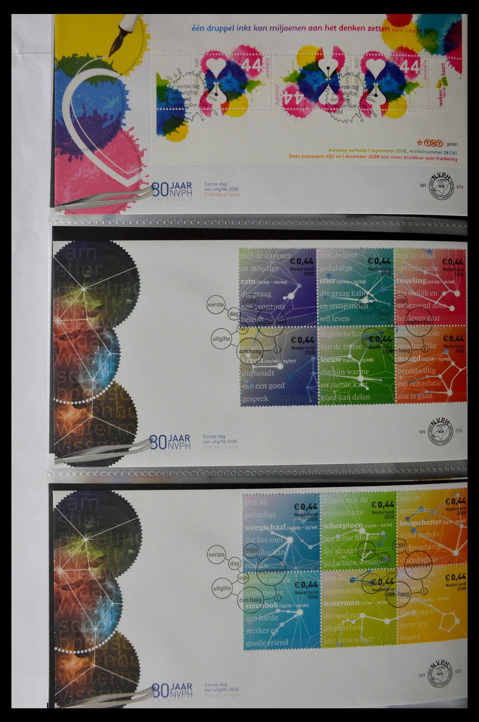 28897 065 - 28897 Netherlands 2001-2013 FDC's.