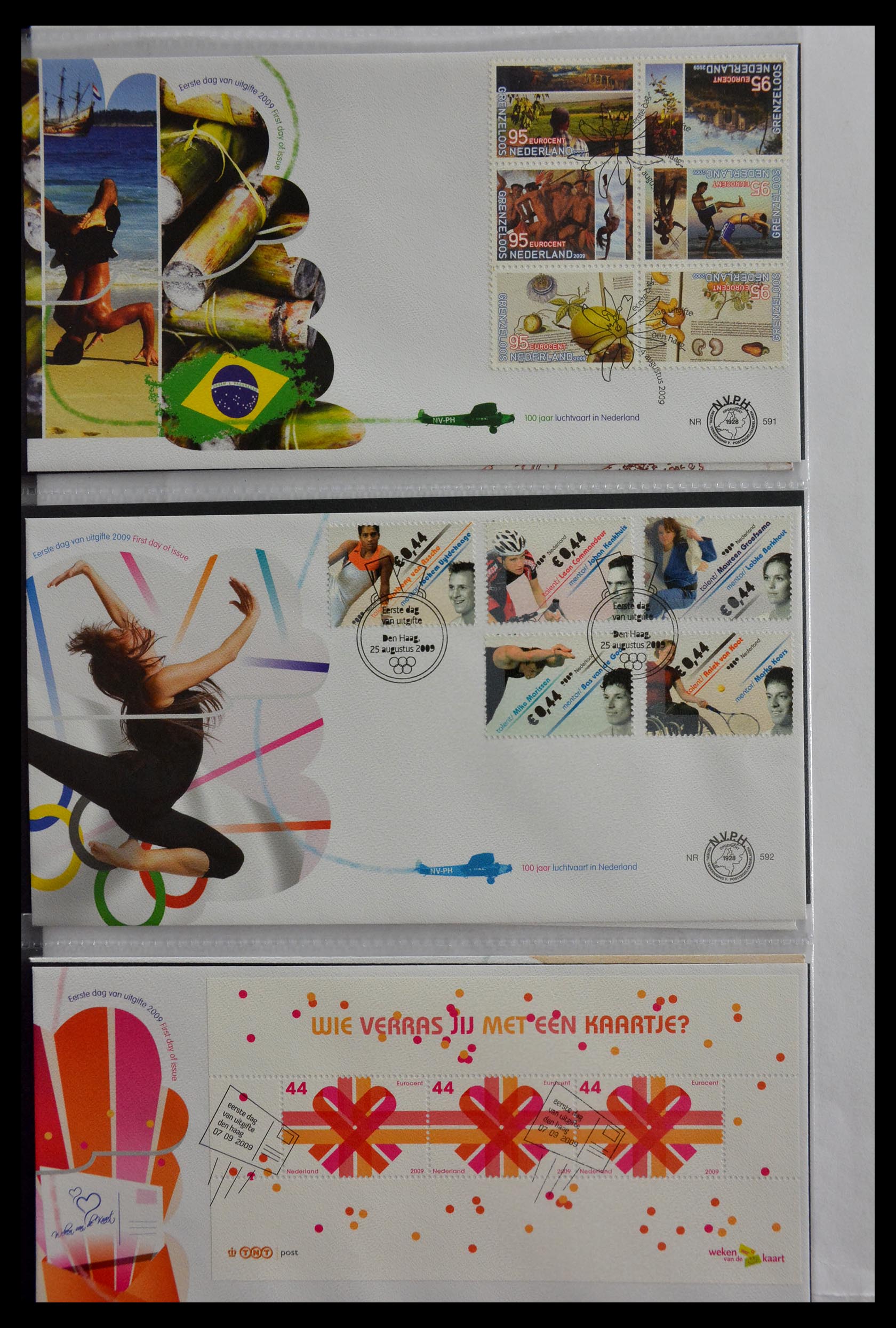 28897 072 - 28897 Netherlands 2001-2013 FDC's.