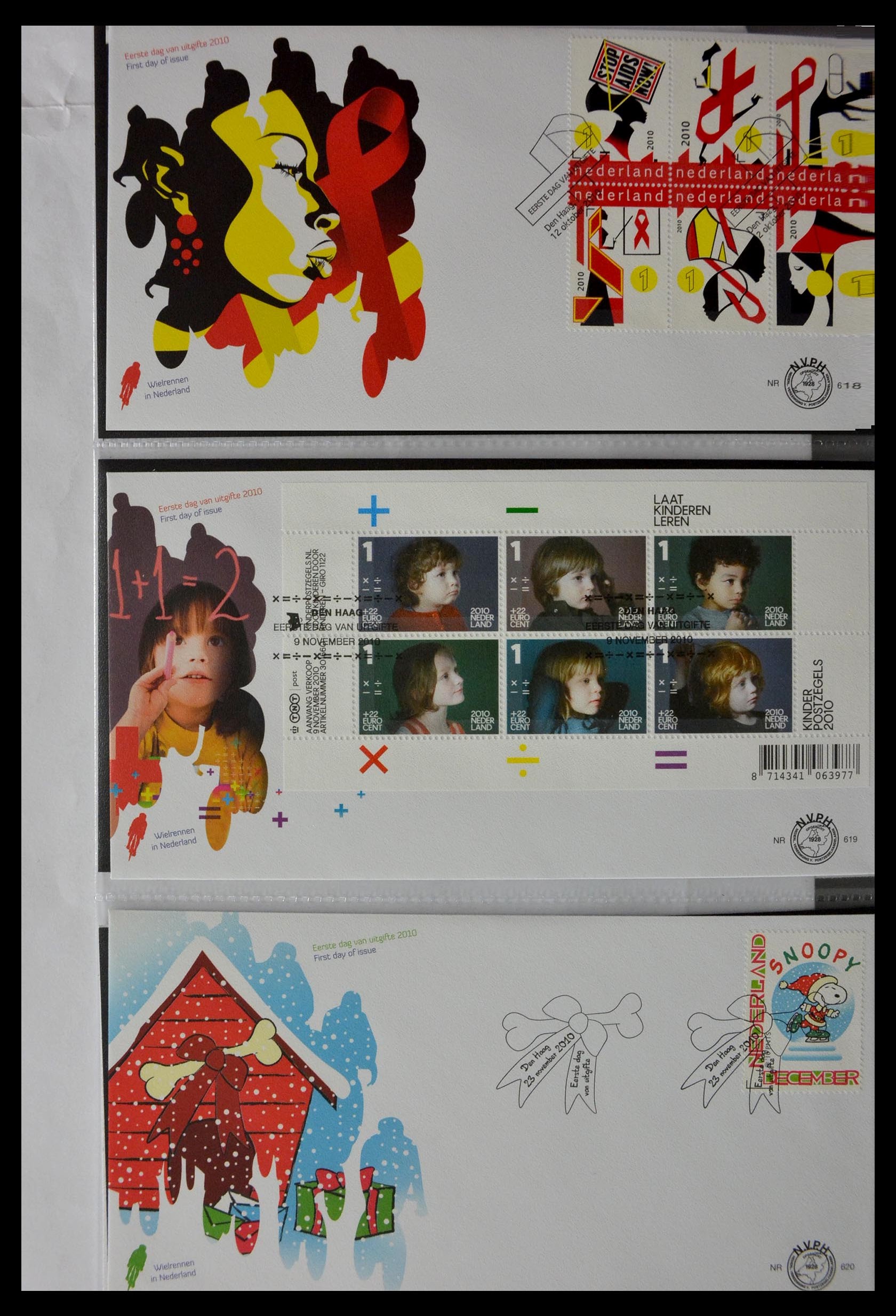 28897 083 - 28897 Netherlands 2001-2013 FDC's.