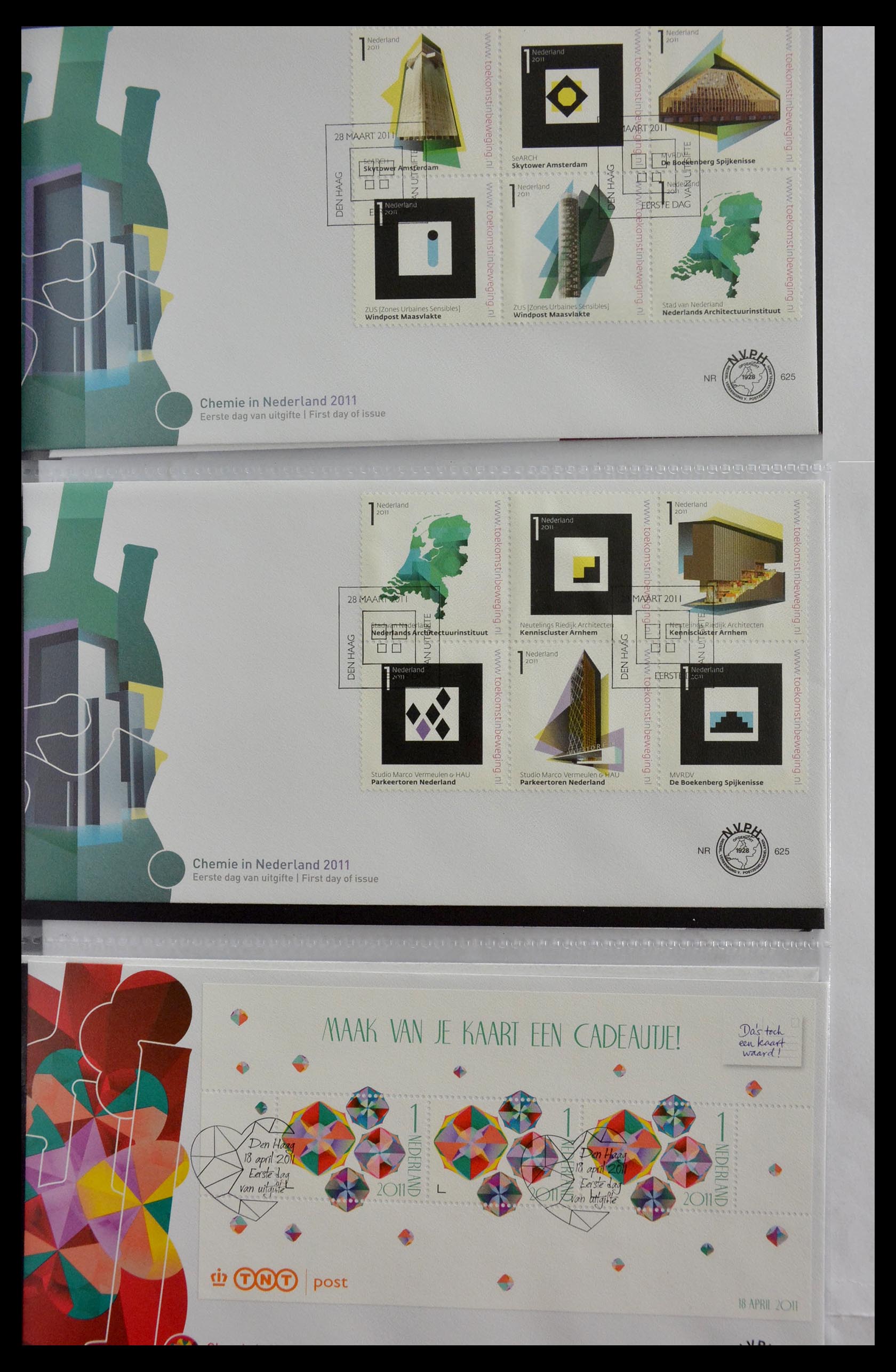 28897 086 - 28897 Netherlands 2001-2013 FDC's.
