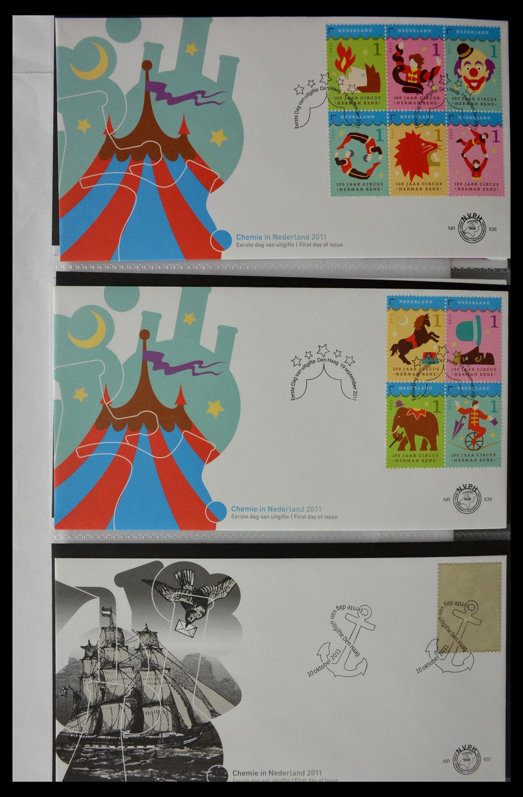 28897 091 - 28897 Netherlands 2001-2013 FDC's.