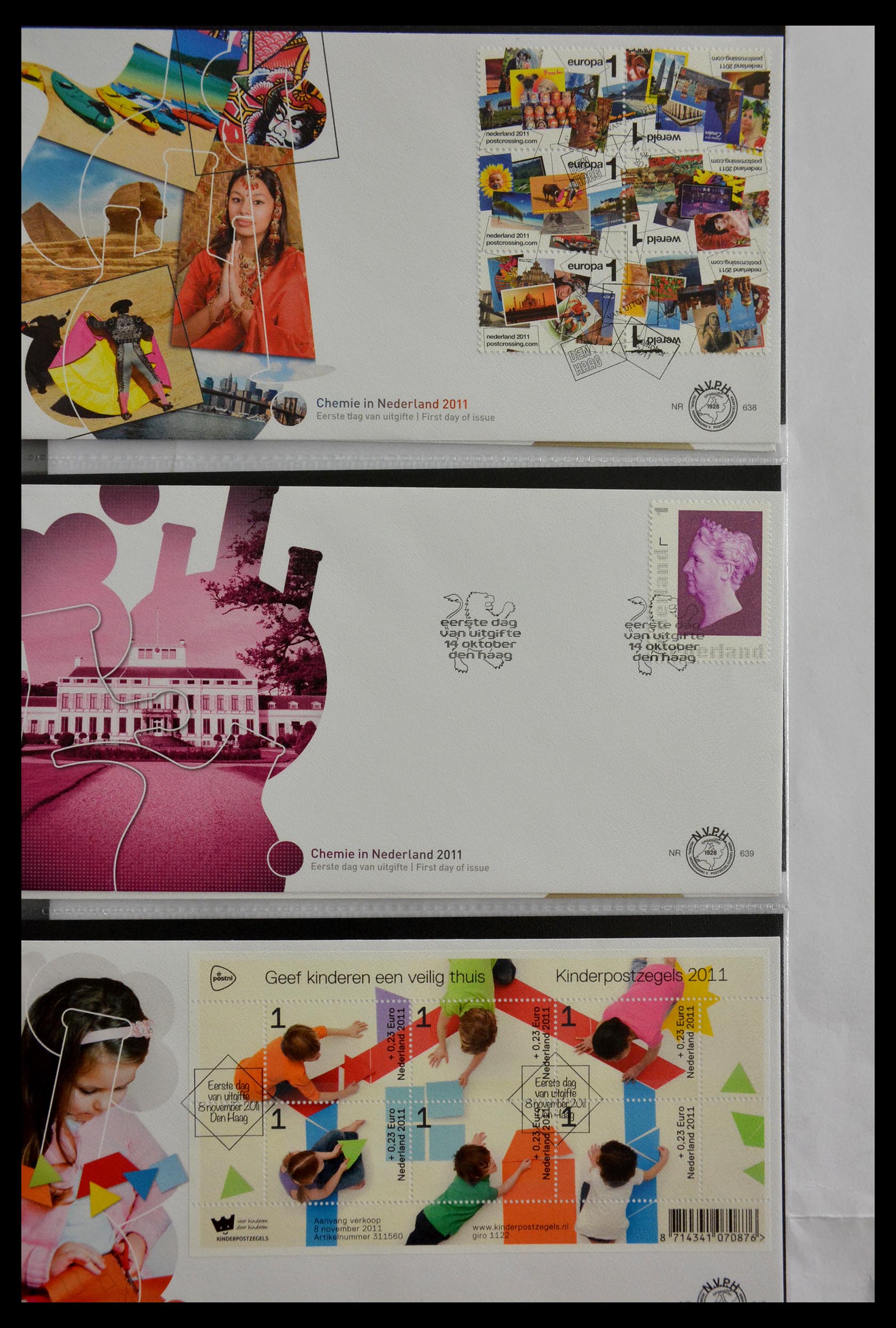 28897 092 - 28897 Netherlands 2001-2013 FDC's.