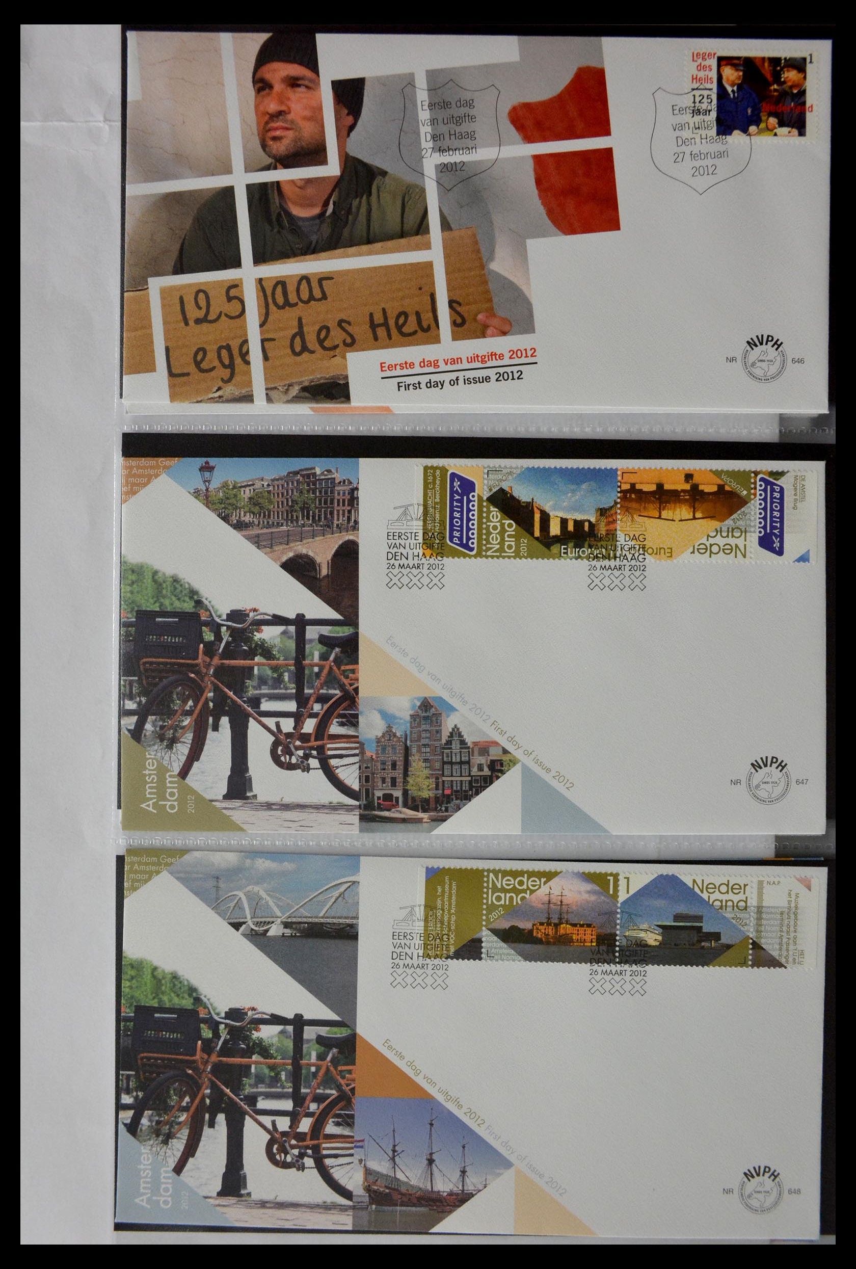28897 095 - 28897 Netherlands 2001-2013 FDC's.